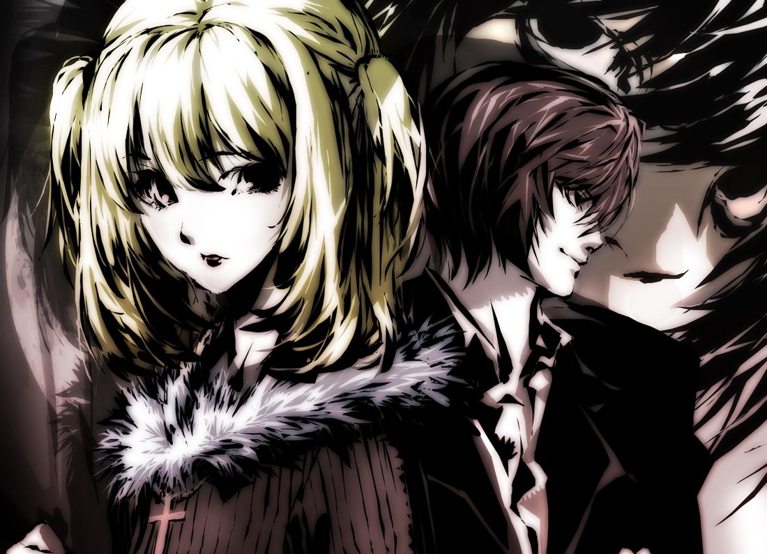 Misa Amane e Light Yagami, 1100x795 HD, Desktop