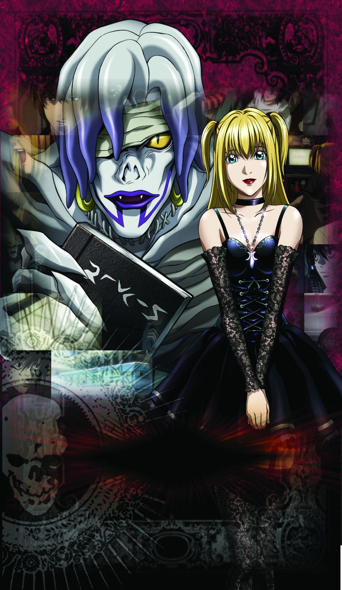 Misa Amane e Rem, Death Note, 1200x2066 Full HD Verticale, iPhone