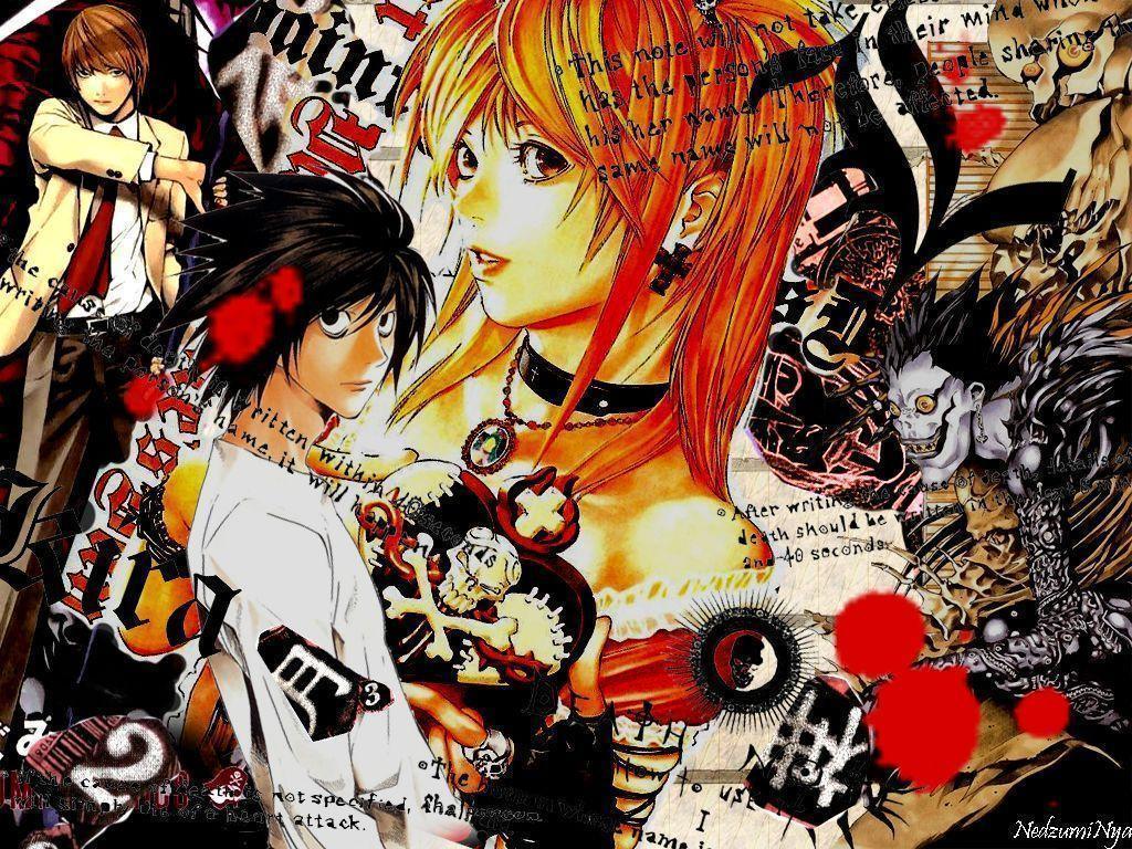 Misa Amane e L Death Note, 1024x768 HD, Desktop