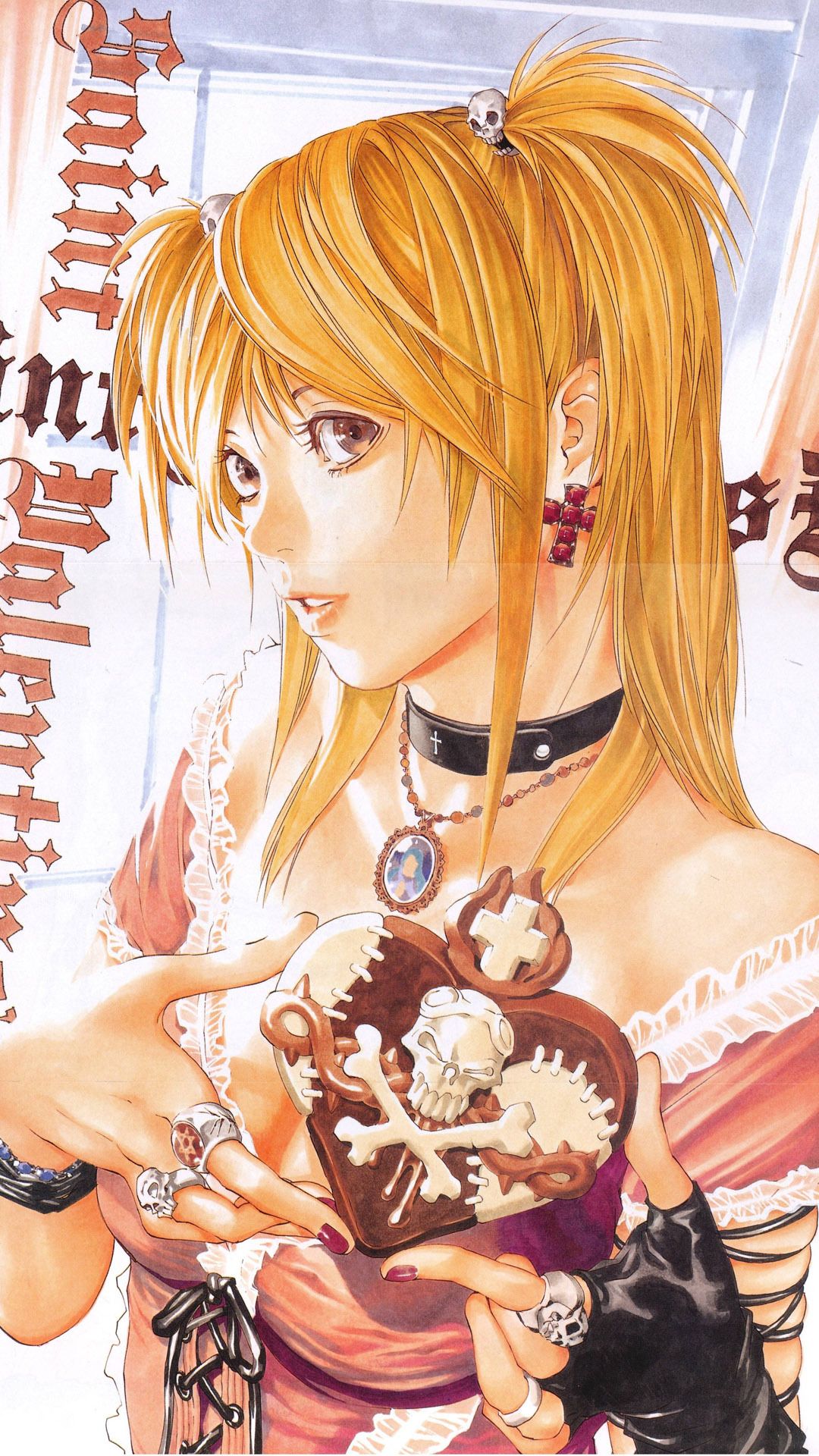 Misa Amane Death Note anime, 1080x1920 Verticale, Mobile