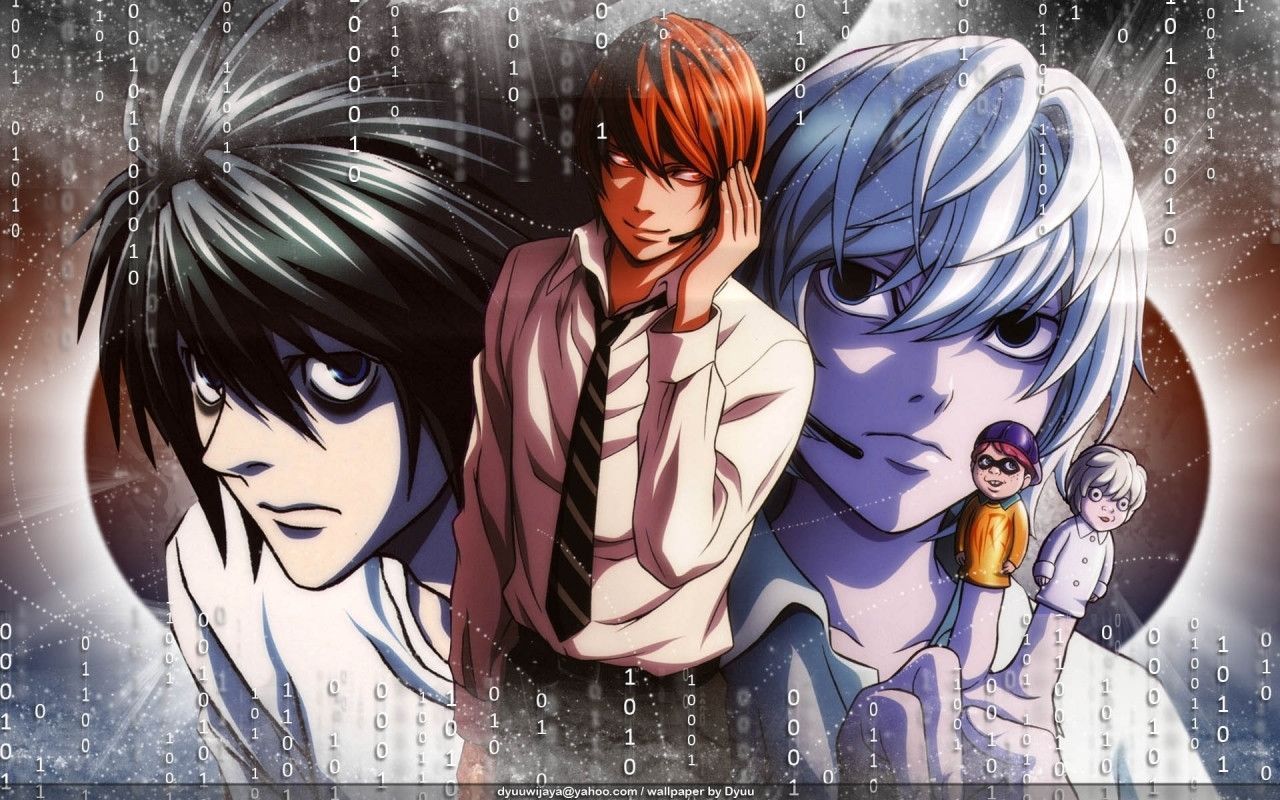 Personaggi Death Note anime, 1280x800 720p, Laptop