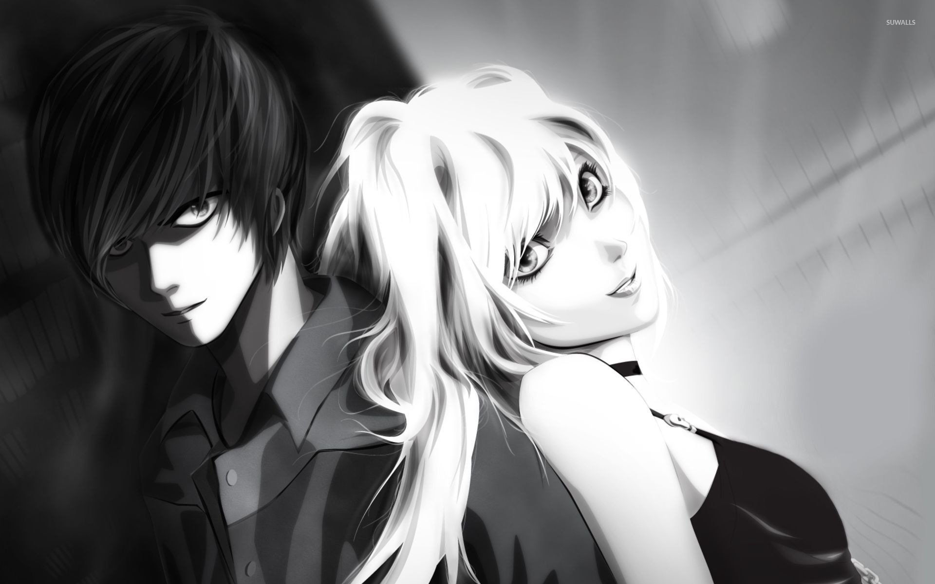 Misa e L, Death Note, 1920x1200 Full HD+ WUXGA, PC