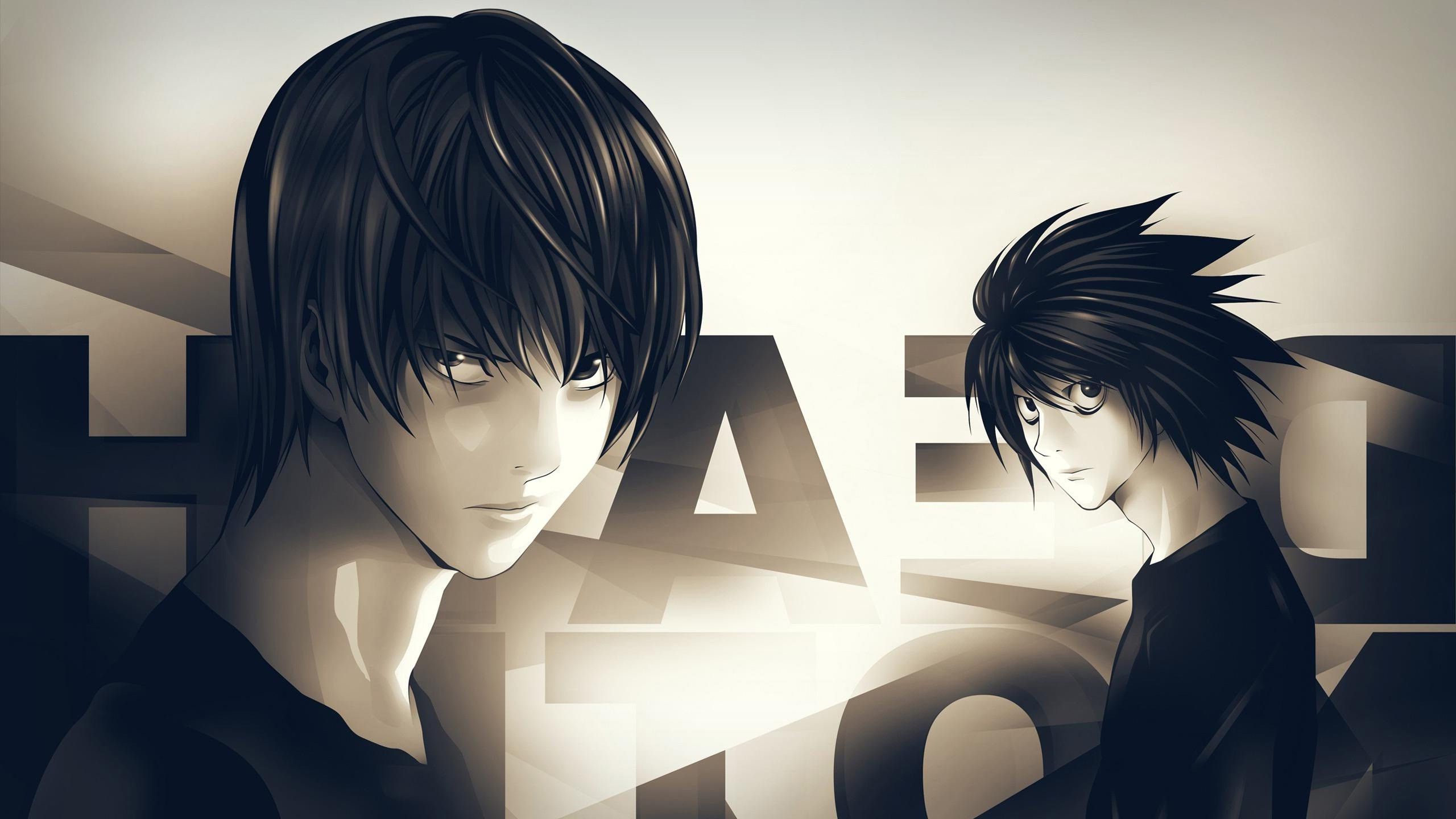 Death Note personaggi anime, 2560x1440 QHD, Laptop