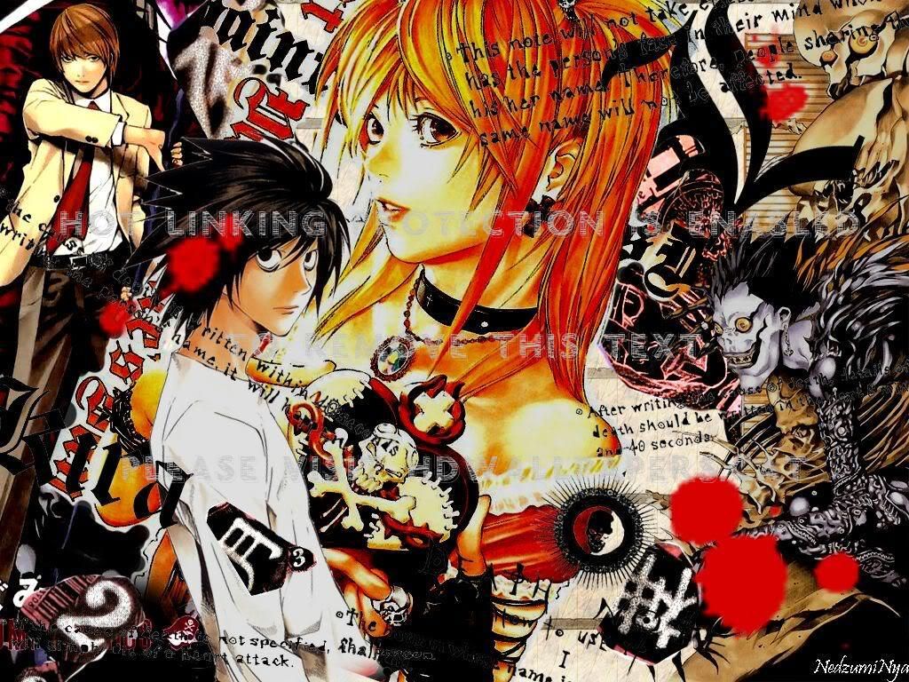 Death Note Misa e L, 1024x768 HD, iMac