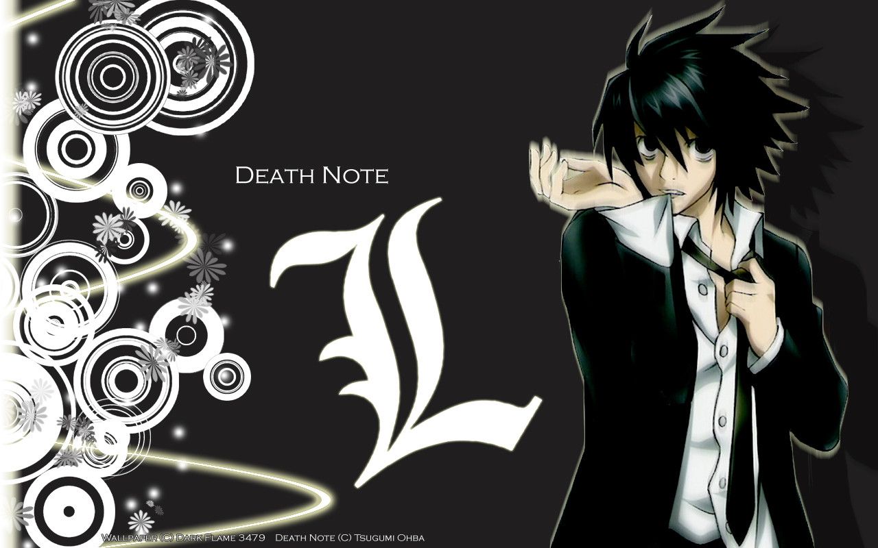 Death Note L personaggio, 1280x800 720p, PC