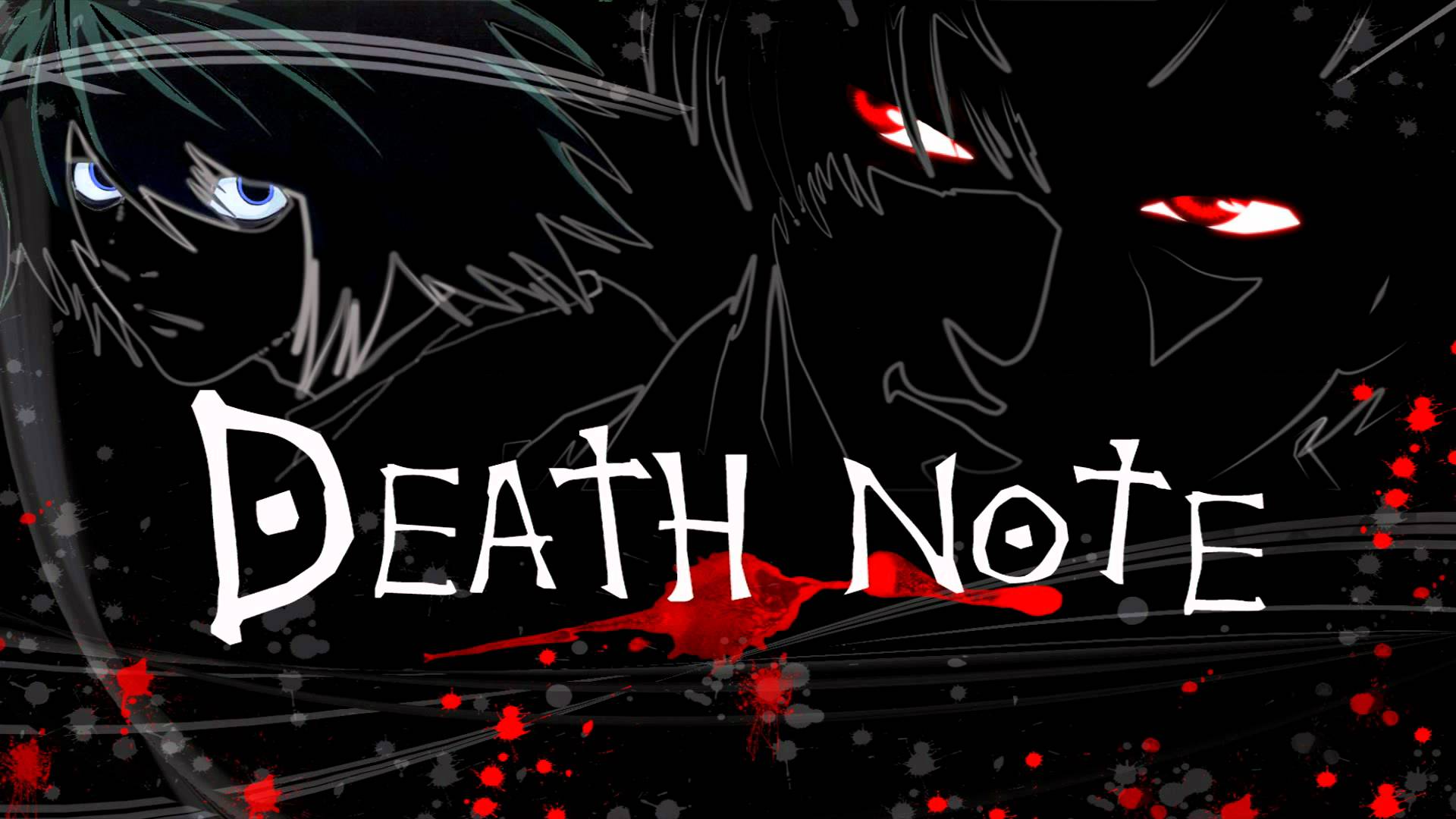 Death Note logo personaggi, 1920x1080 1080p, Desktop