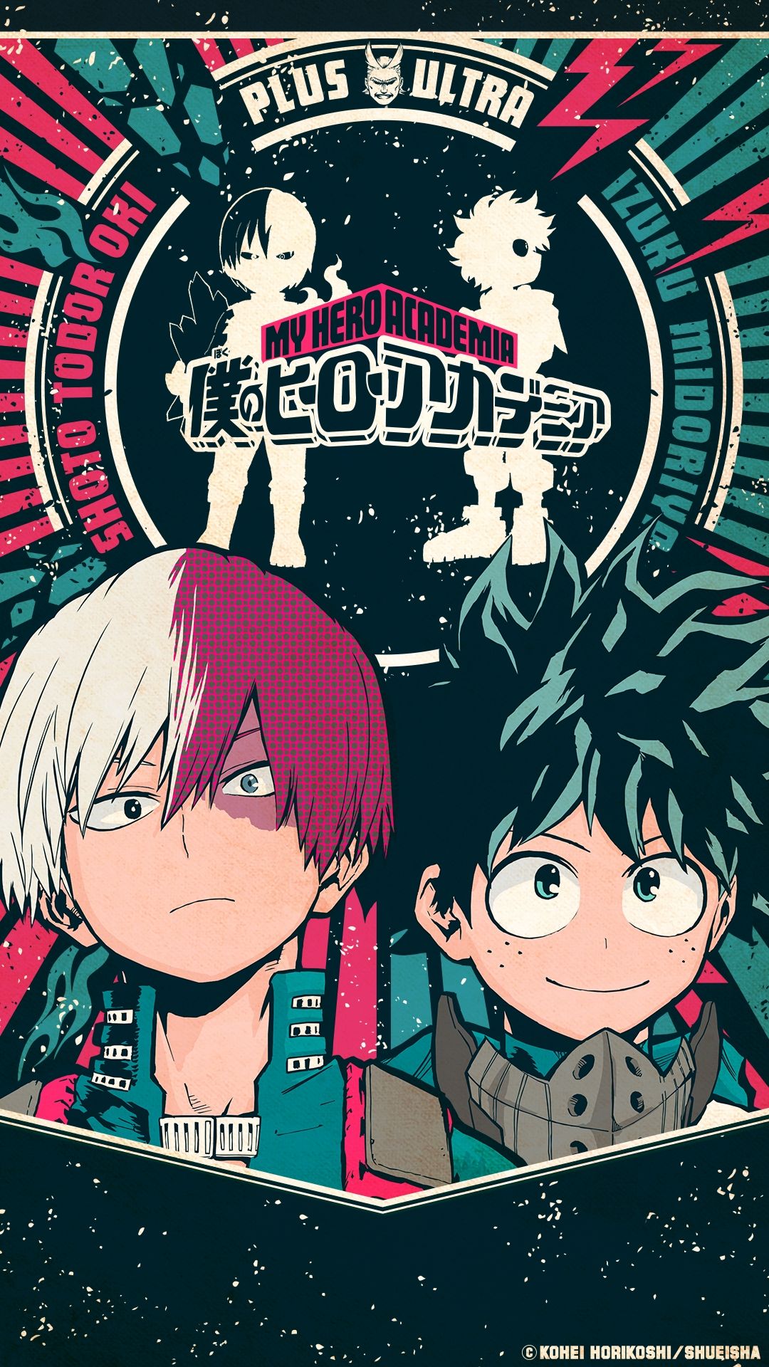 Todoroki fuoco e ghiaccio, 1332x850 HD, Desktop