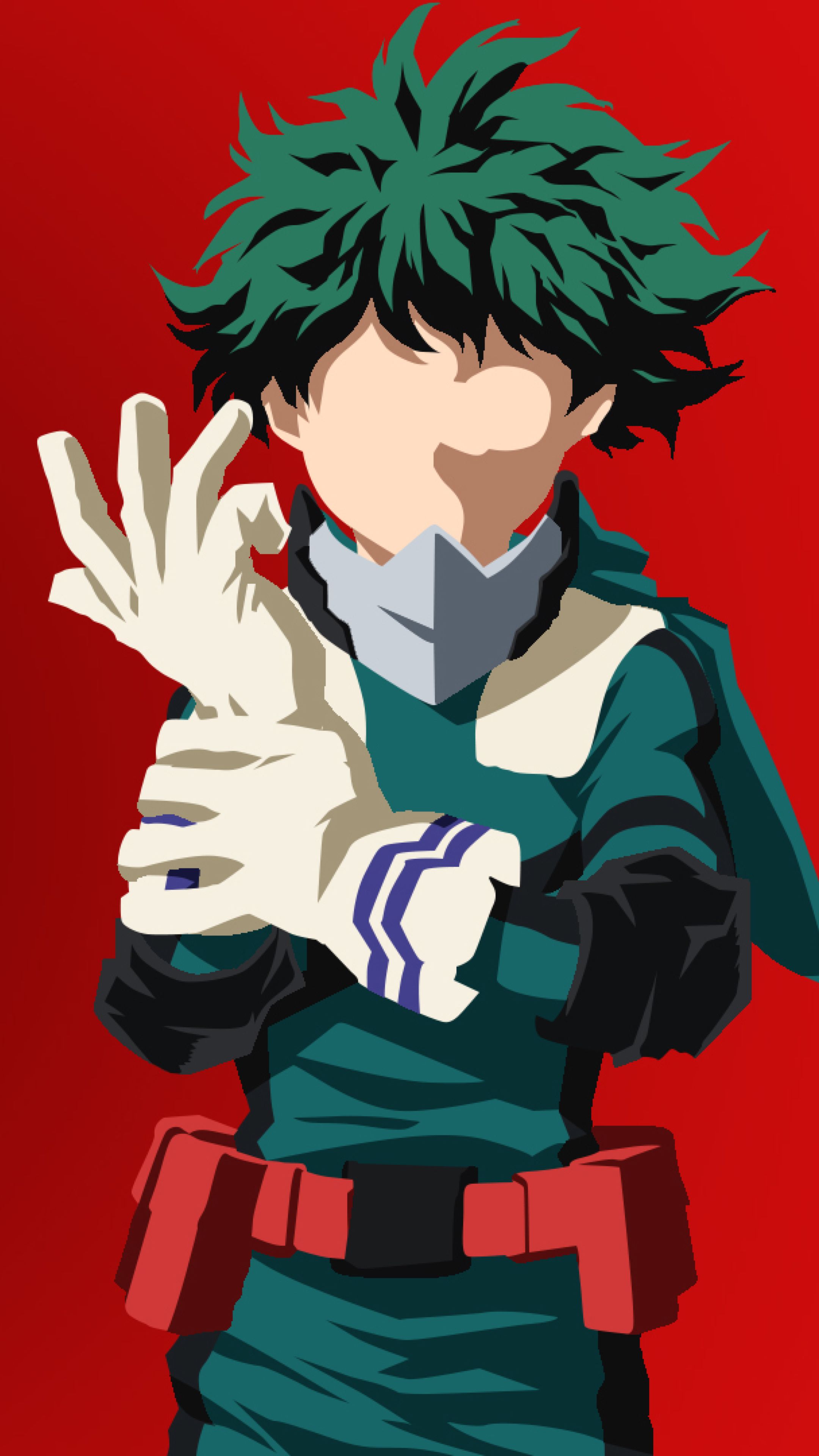Deku HD, One For All, 2160x3840 Full HD Verticale, Smartphone