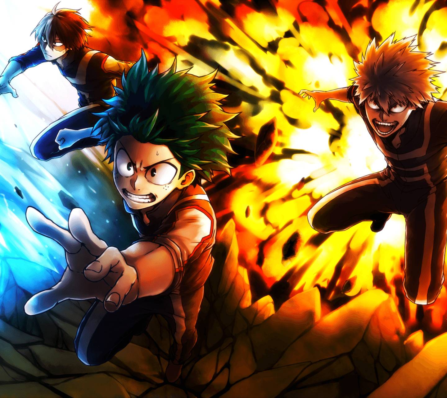 Bakugo e Deku, My Hero Academia, 2000x1179 Hi-Res, iMac