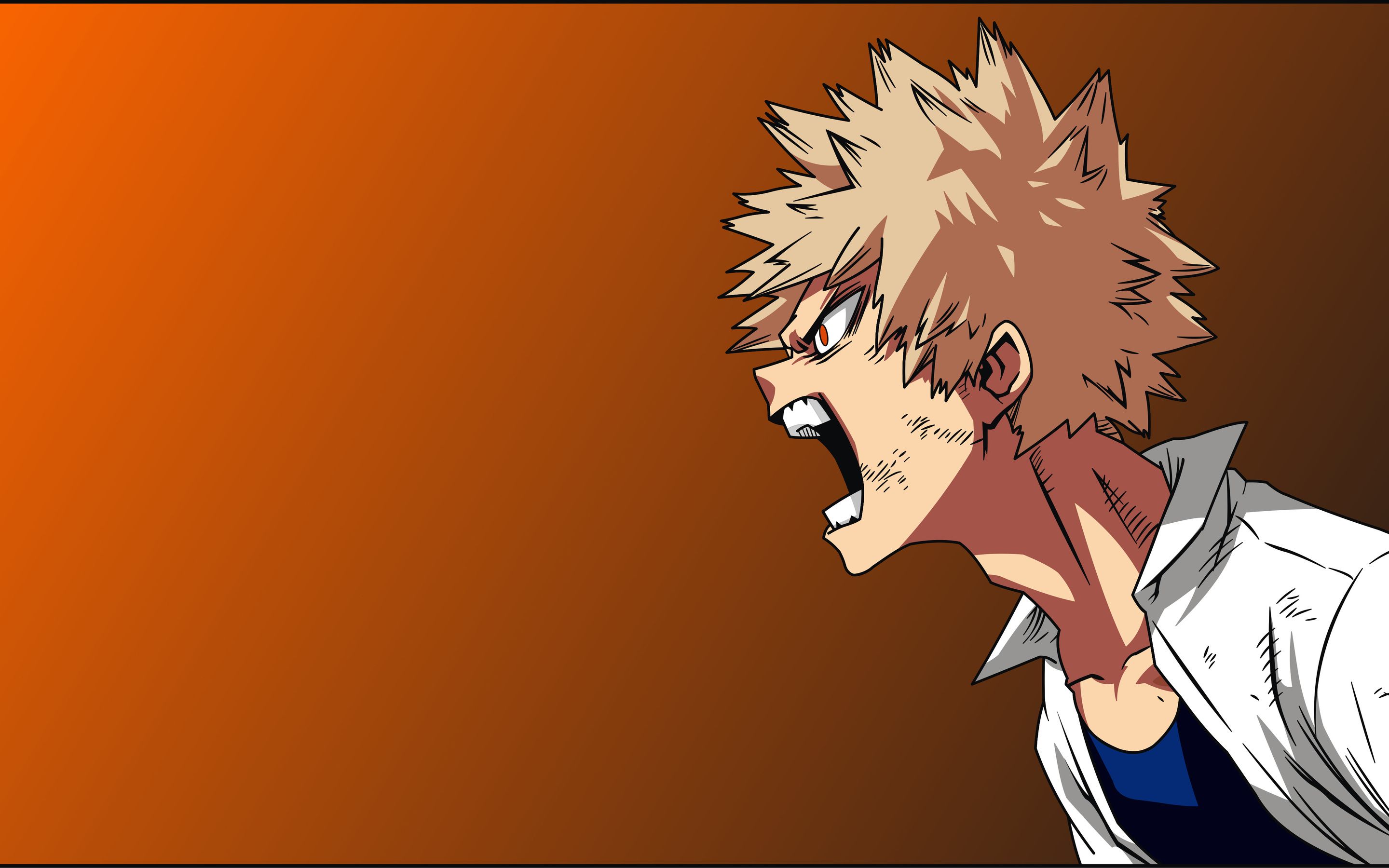 Bakugou My Hero Academia esplosione, 3840x2160 4K, Desktop 4K