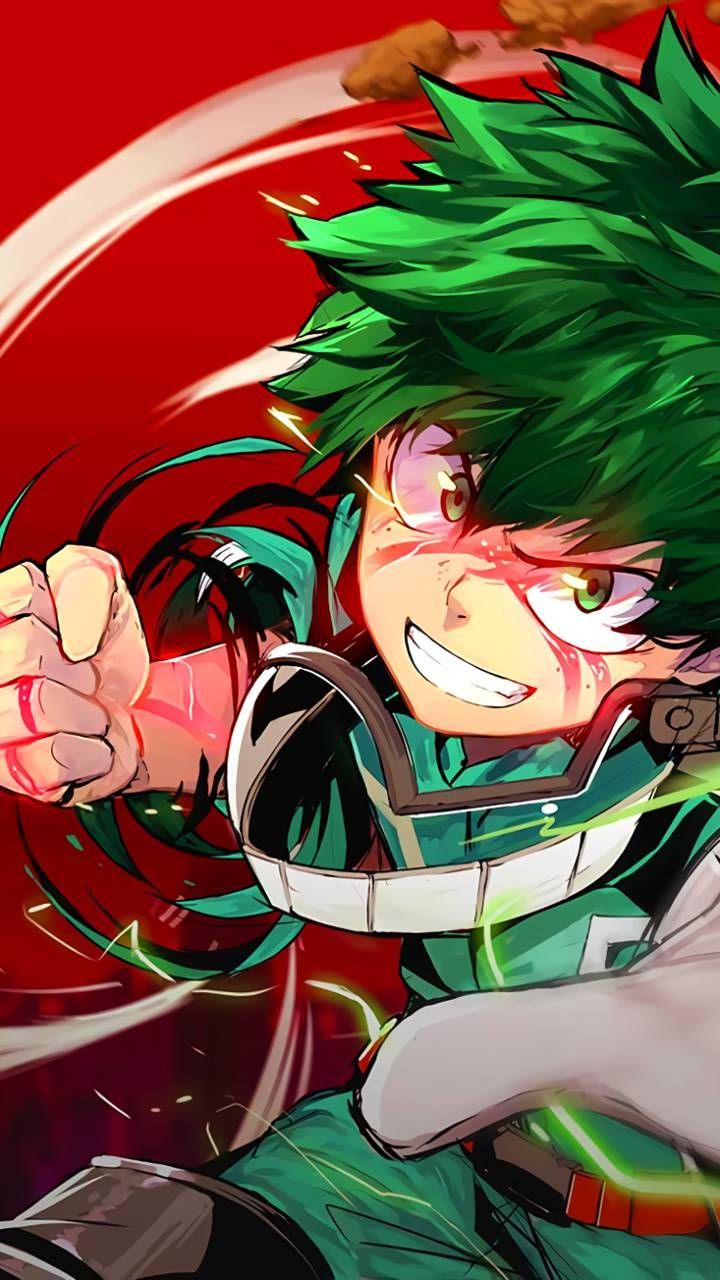 Deku My Hero Academia costume, eroi, 720x1280 Full HD Verticale, Smartphone
