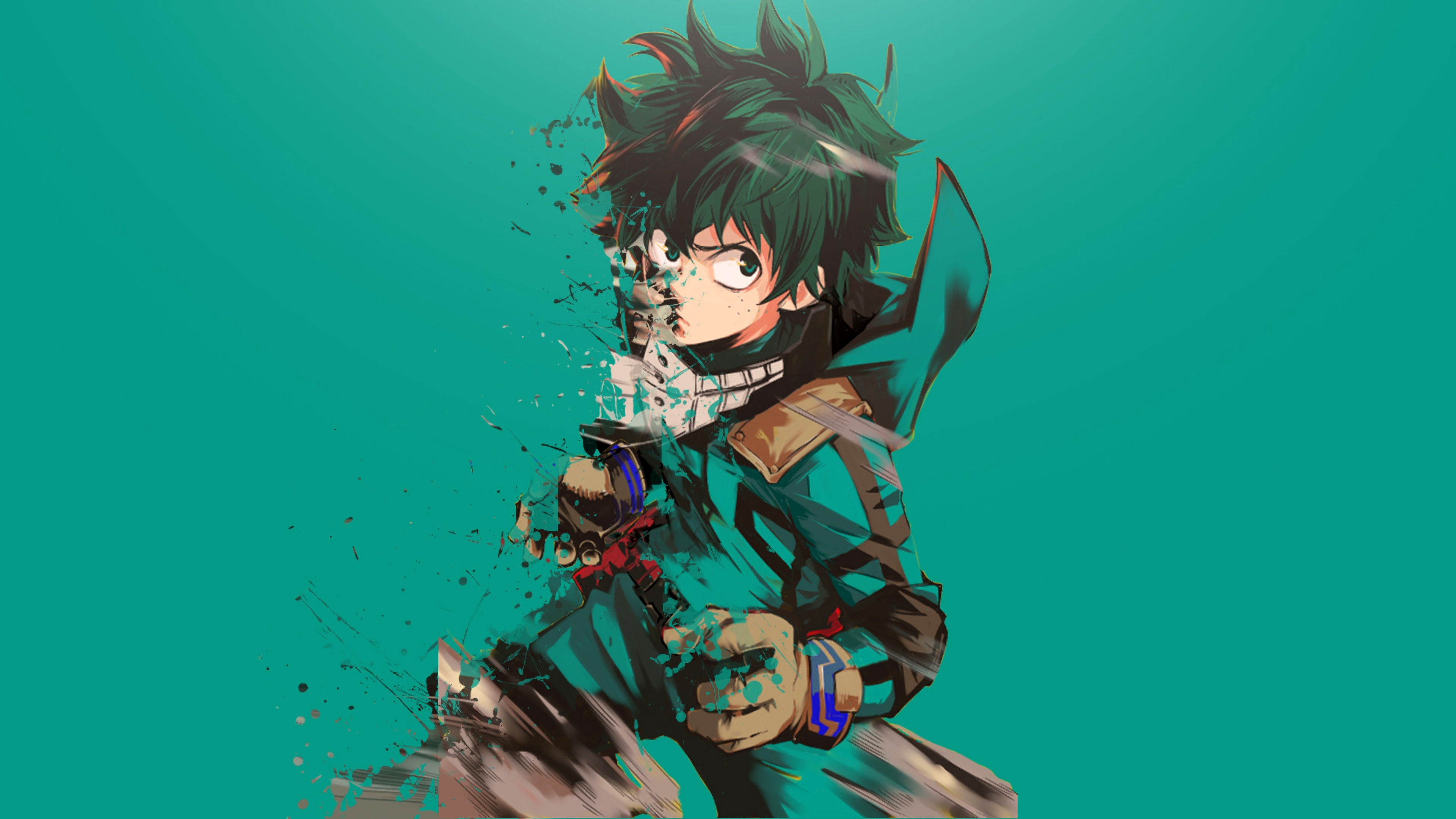 Deku My Hero Academia minimalista, 1920x1080 1080p, Desktop