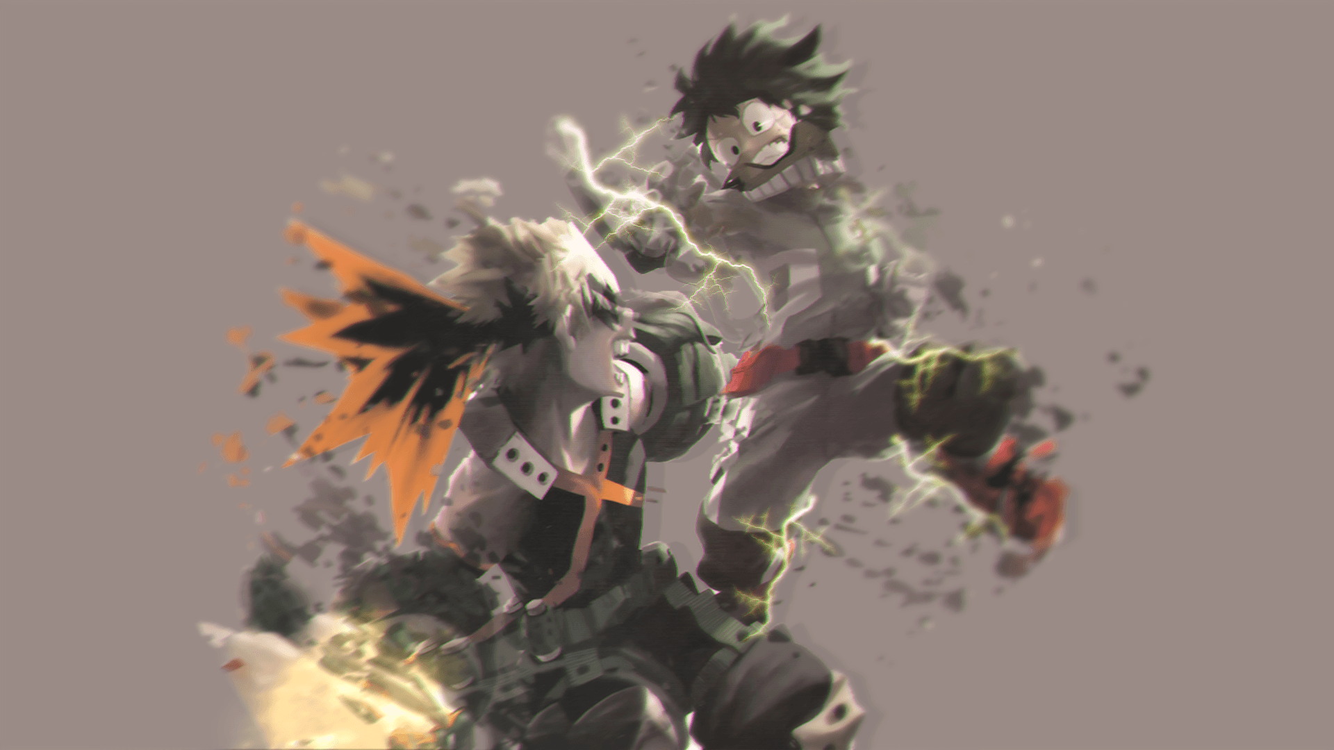 Izuku Midoriya e All Might, 3840x2400 4K, Desktop 4K