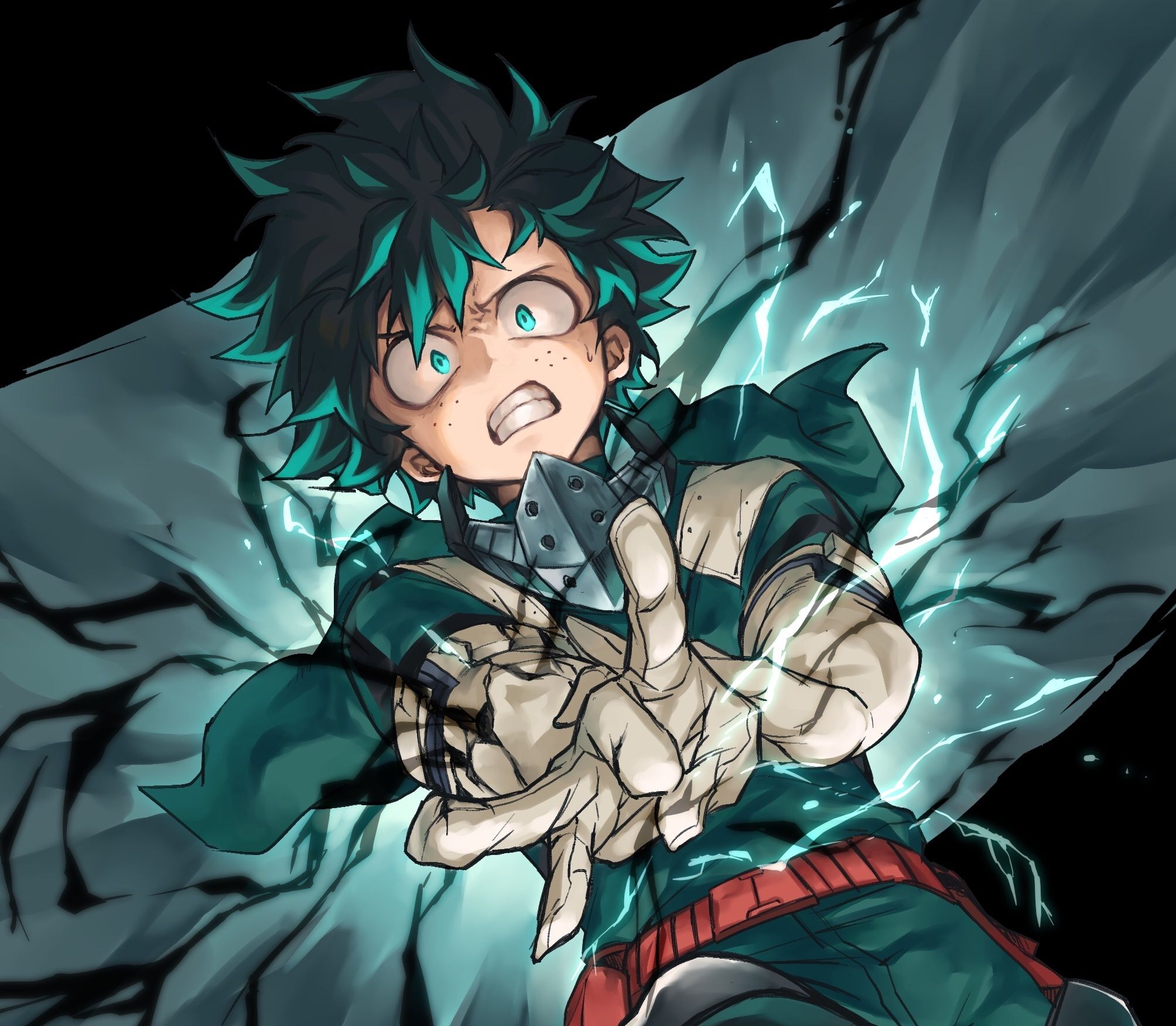 Deku Midoriya My Hero Academia, eroi, 2008x1752 Hi-Res, Laptop