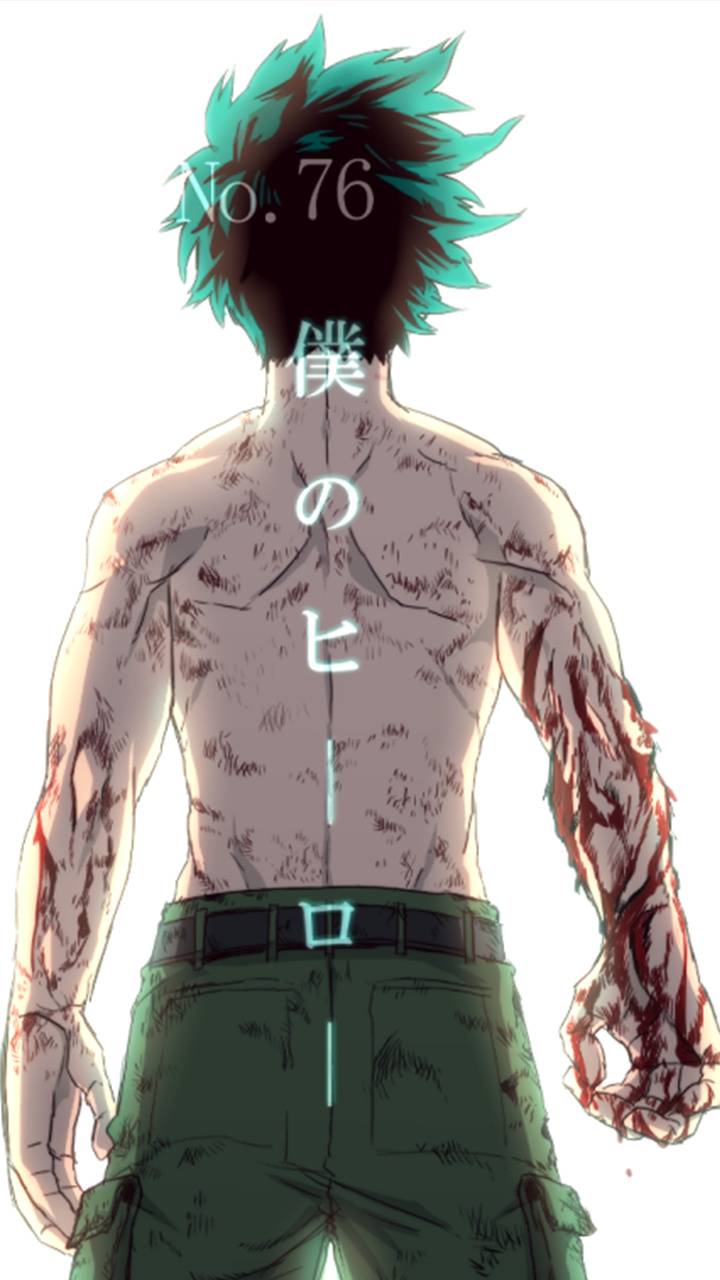 Izuku Midoriya braccio ferito, 720x1280 Verticale, Telefono