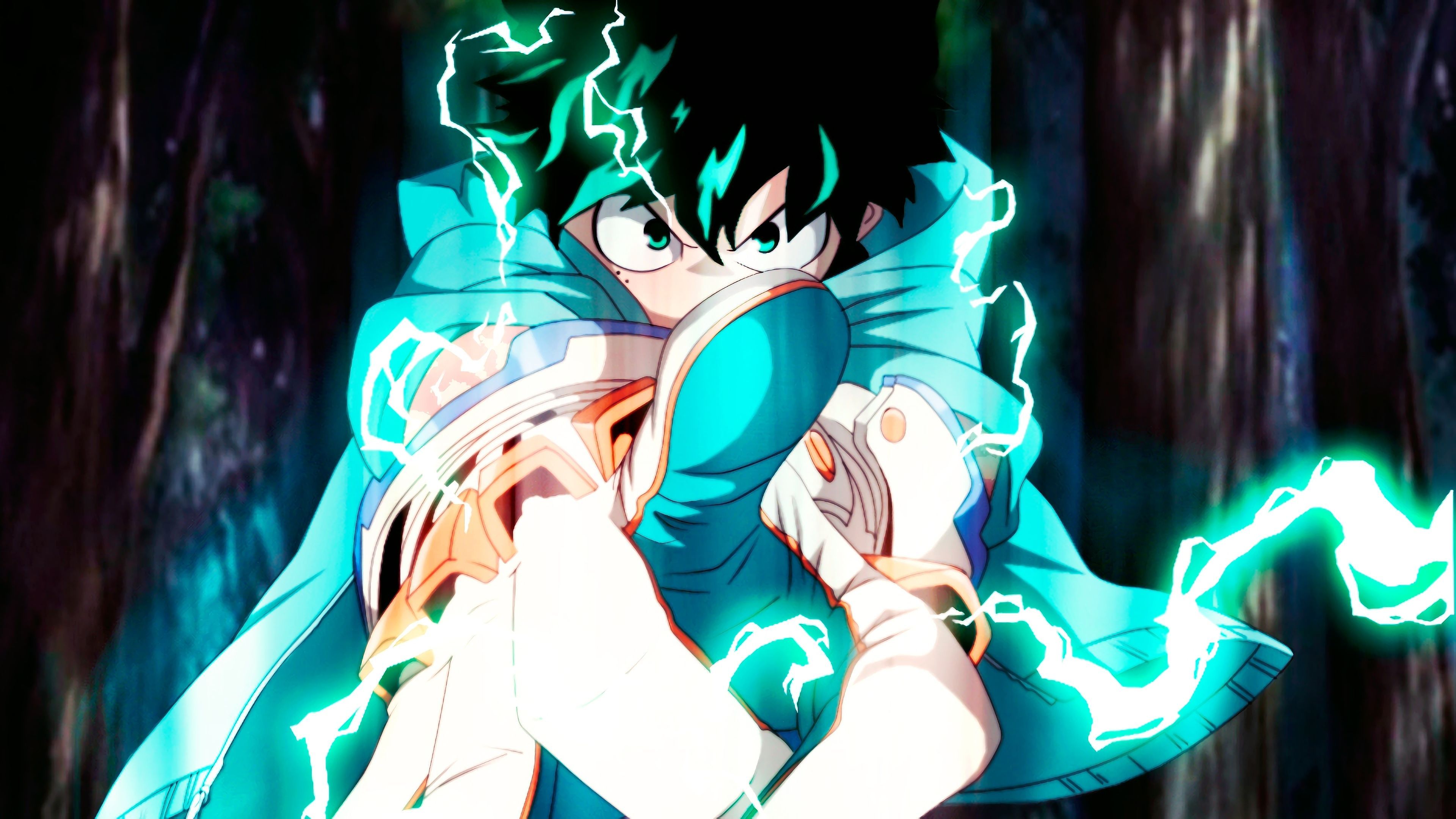Izuku Midoriya, My Hero Academia, 3840x2160 4K Ultra HD, Monitor 4K