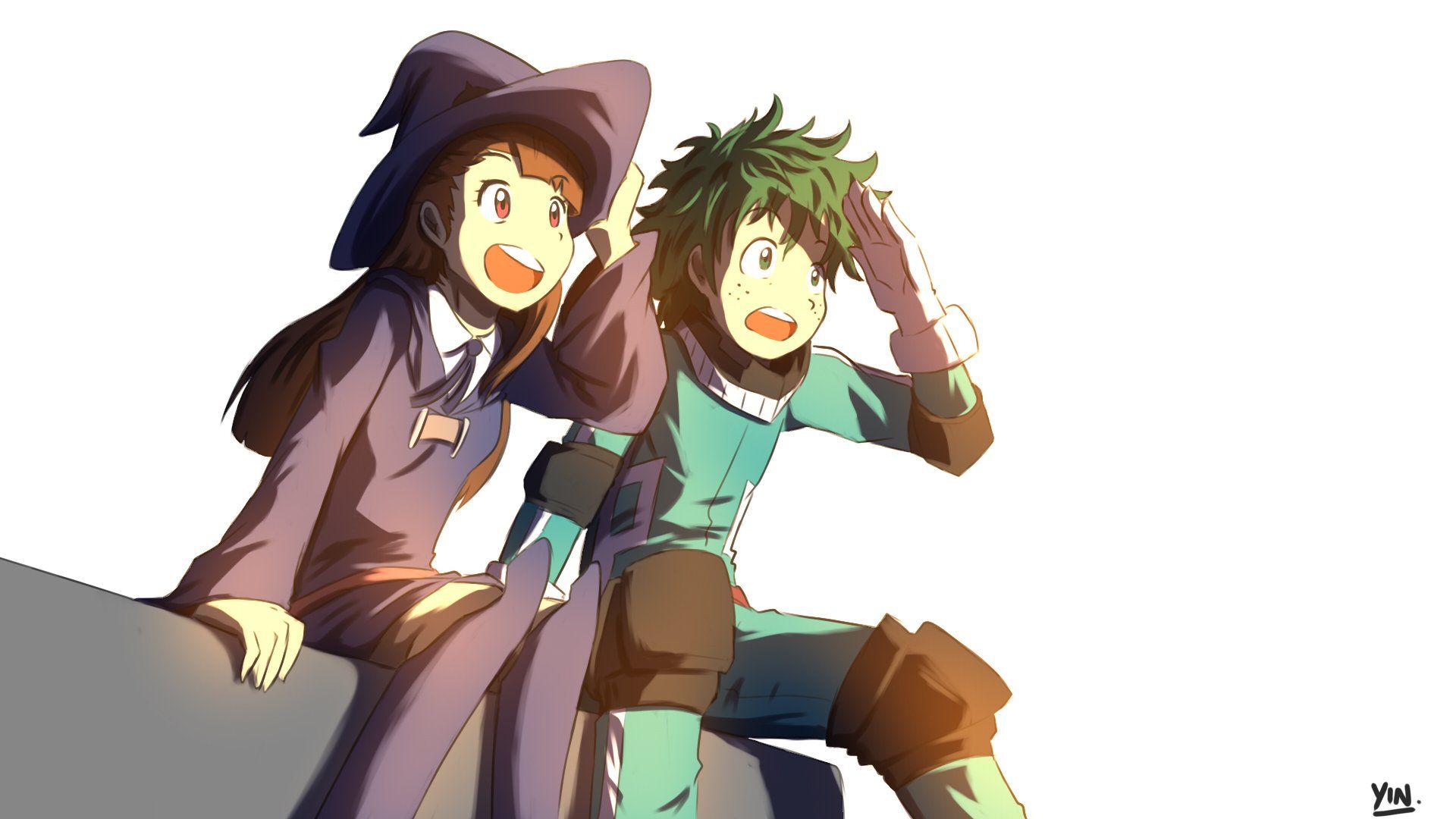 Izuku Midoriya e strega anime, 1920x1080 Full HD 1080p, PC