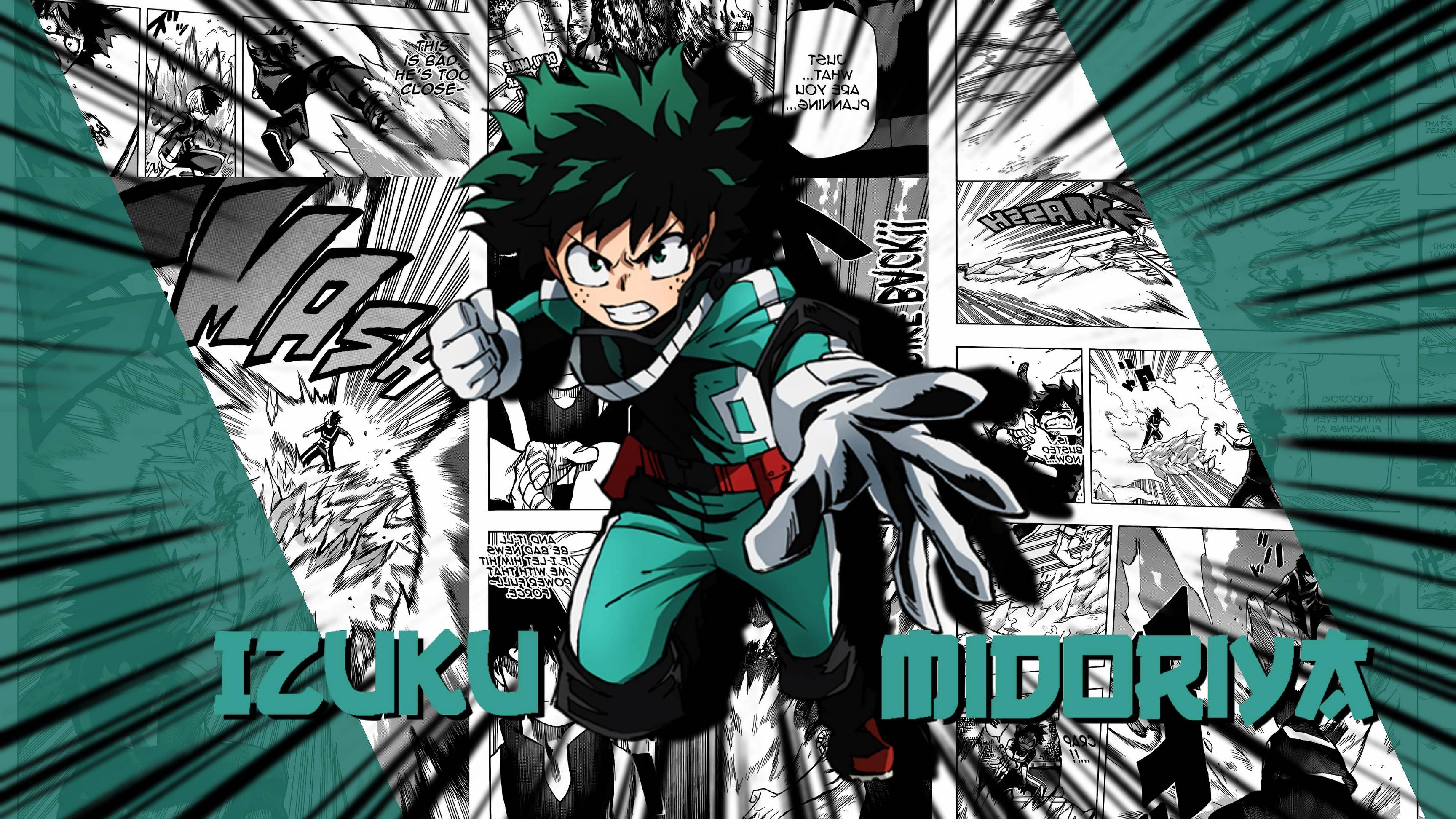 Izuku Midoriya My Hero Academia, 3840x2160 UHD, Monitor 4K