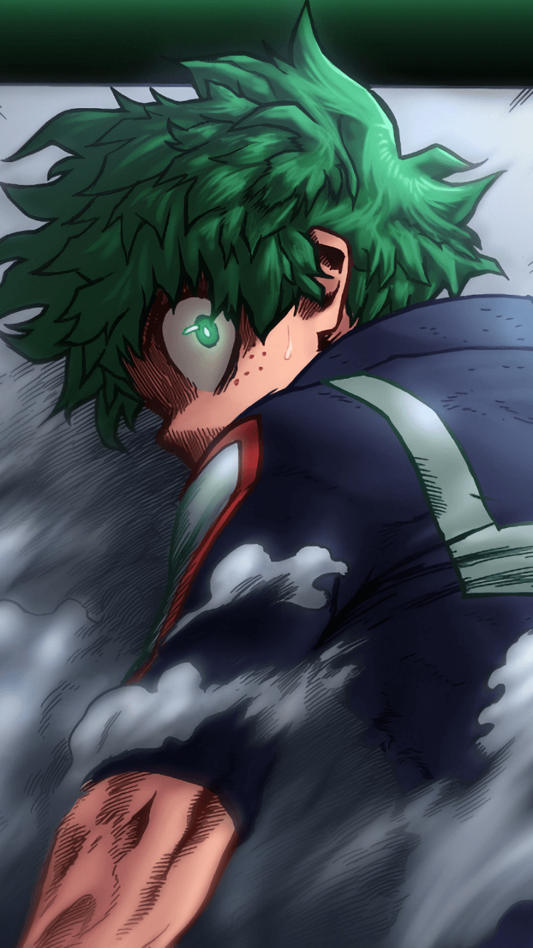 Izuku Midoriya, My Hero Academia, 750x1334 Full HD Verticale, iPhone