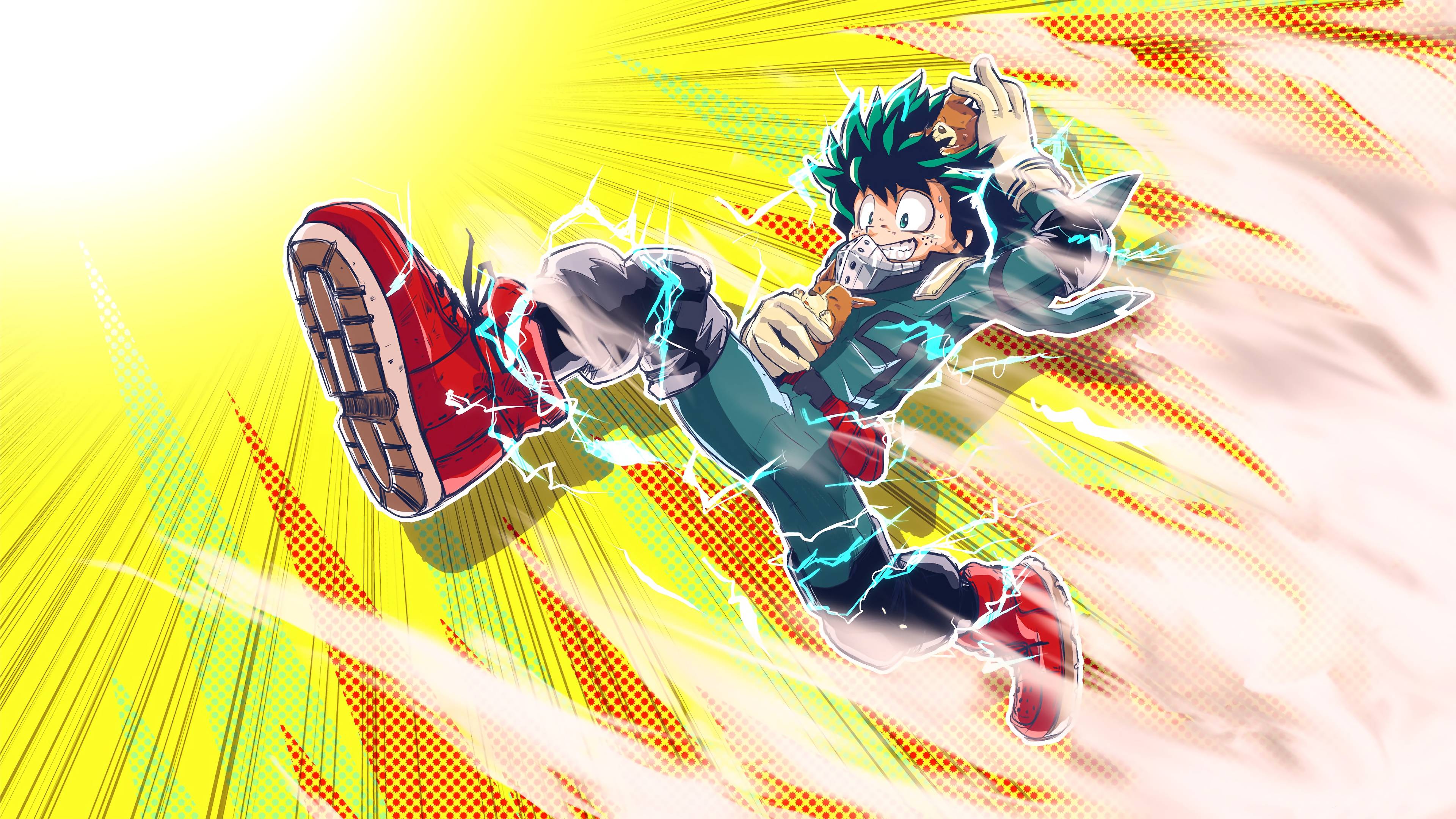 Izuku Midoriya One For All, 3840x2160 UHD, Monitor 4K