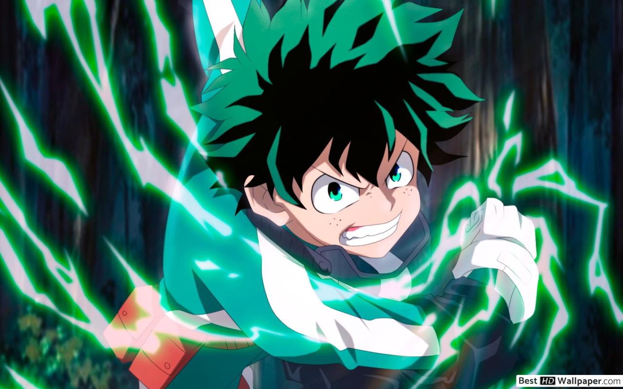 Izuku Midoriya Deku My Hero Academia, 1280x800 HD, Desktop