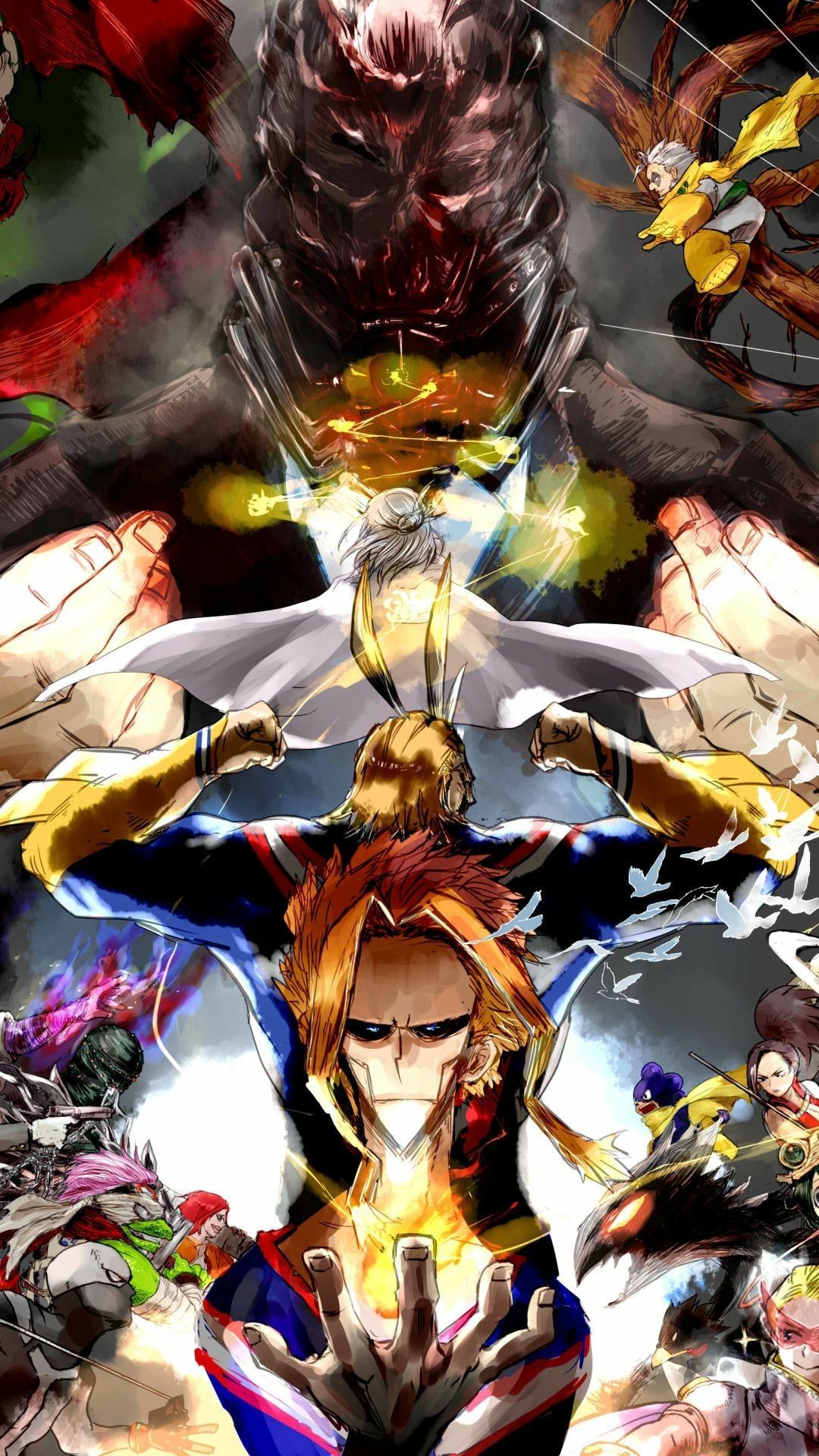 Deku One For All My Hero Academia, 1080x1920 Verticale, Telefono