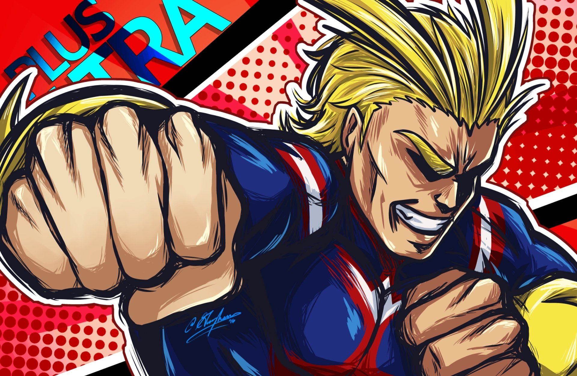 All Might My Hero Academia, 1920x1251 Full HD+ WUXGA, Desktop