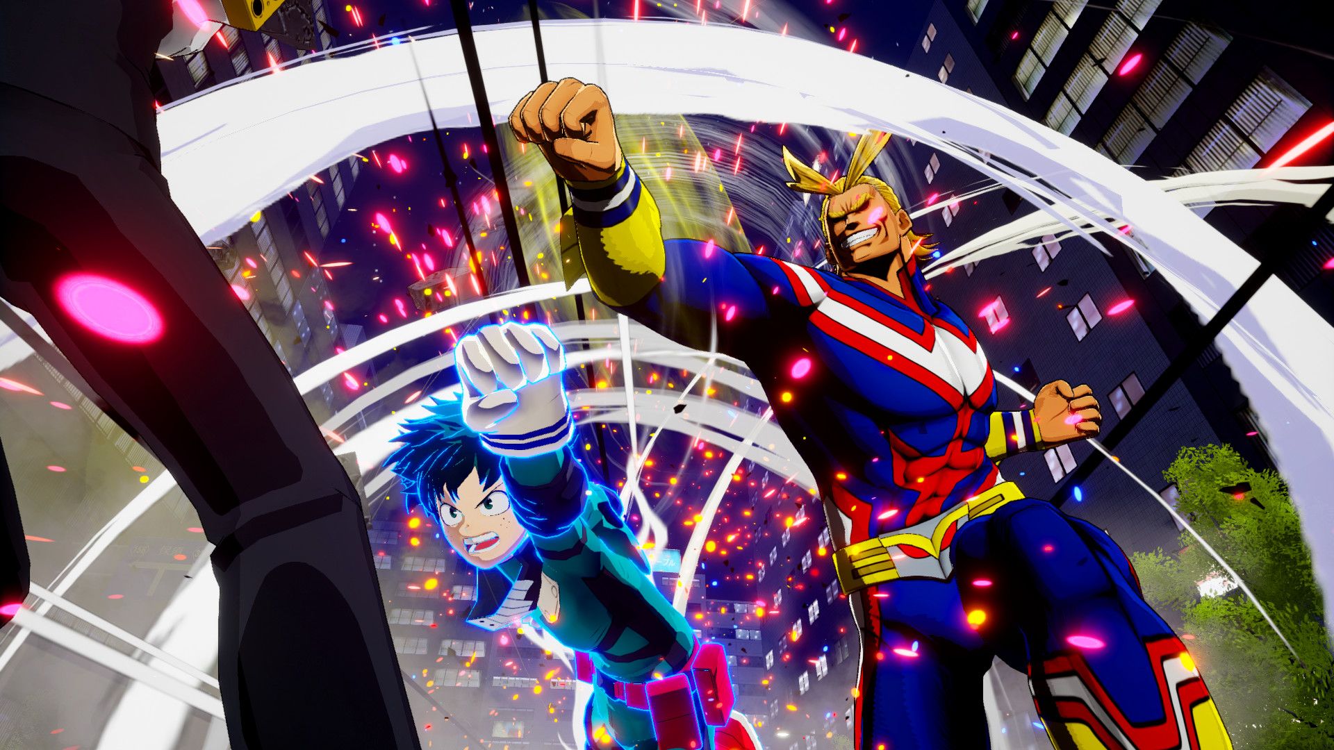 Deku e All Might, My Hero Academia, 1920x1080 Full HD, PC Desktop