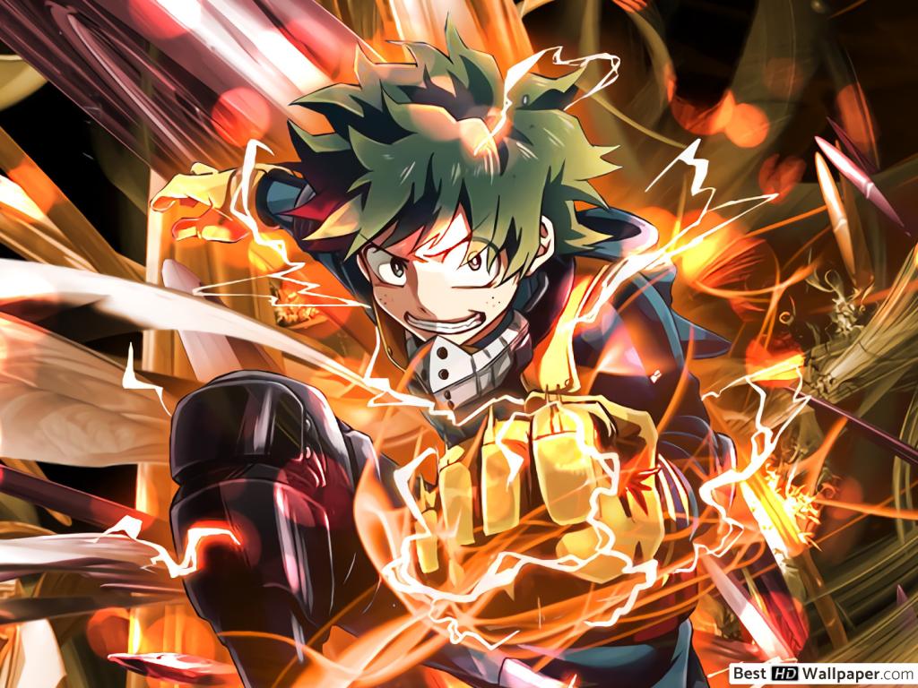 Izuku Midoriya Full Cowl, 1024x768 HD, PC Desktop
