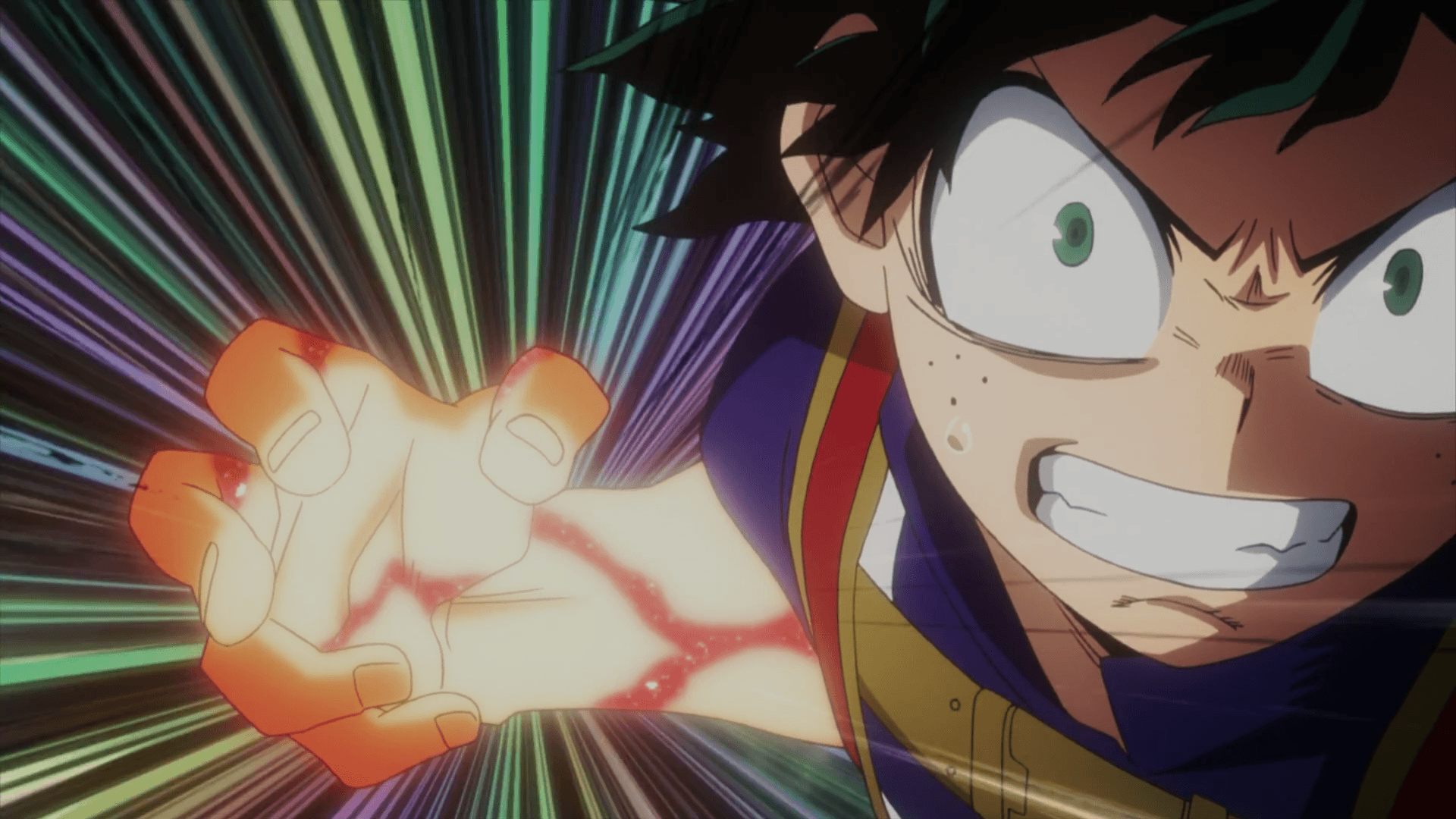 Deku pugno One For All, 1920x1080 1080p, Desktop