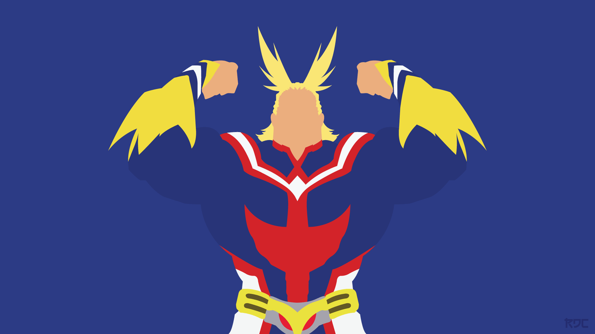 All Might My Hero Academia, 1200x675 HD, iMac