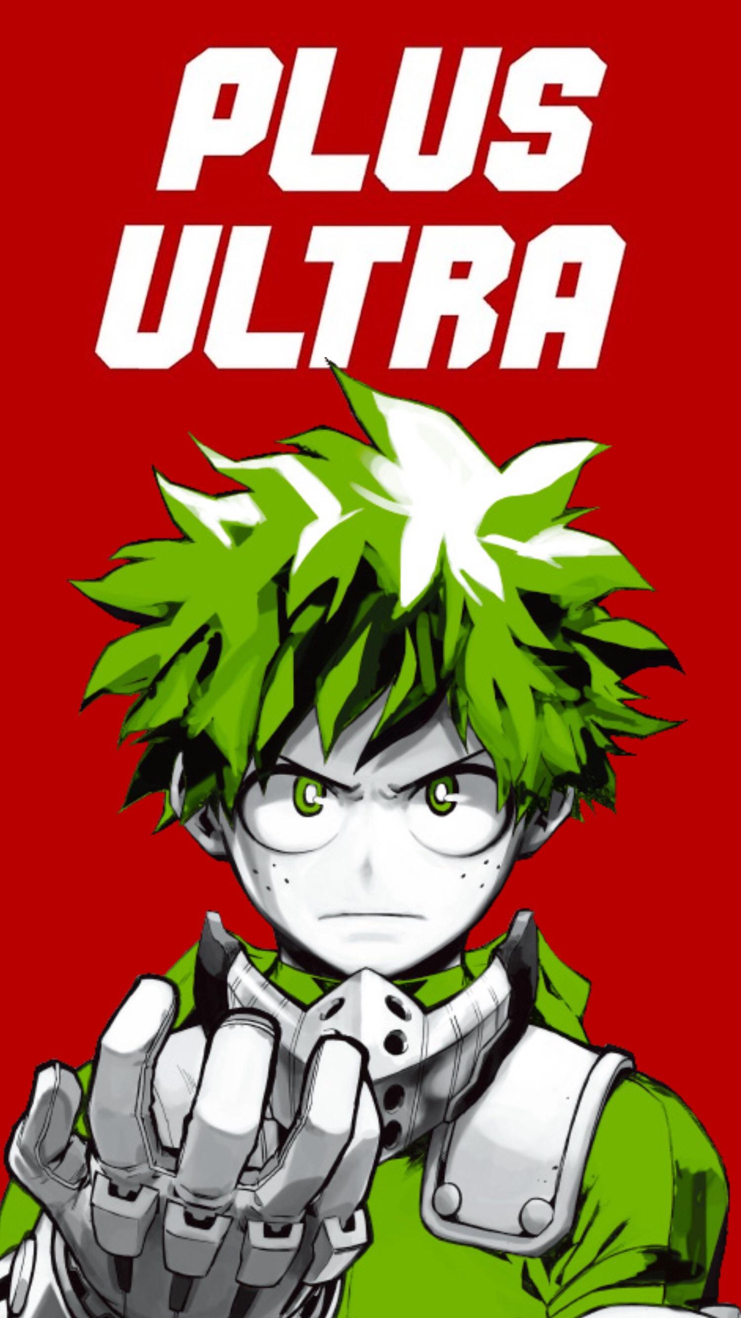 Deku My Hero Academia Plus Ultra, 1500x2668 Full HD Verticale, Smartphone