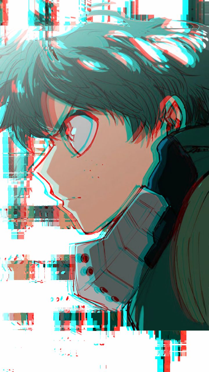 Deku My Hero Academia verde, 768x1365 Full HD Verticale, Google Pixel