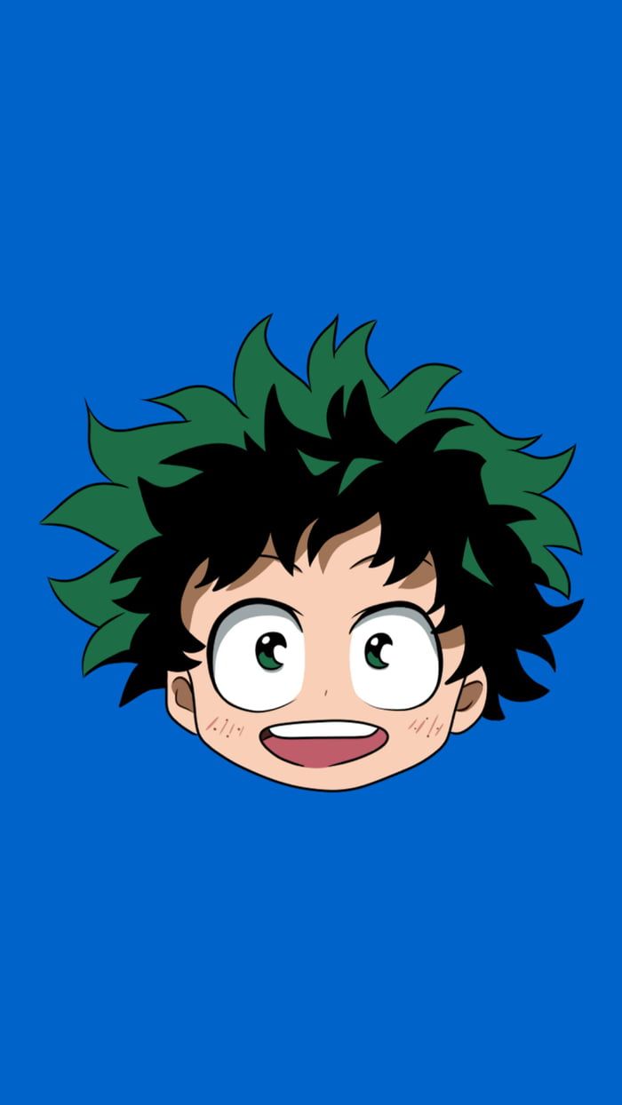 Deku My Hero Academia minimalista, 3840x2160 UHD, PC 4K