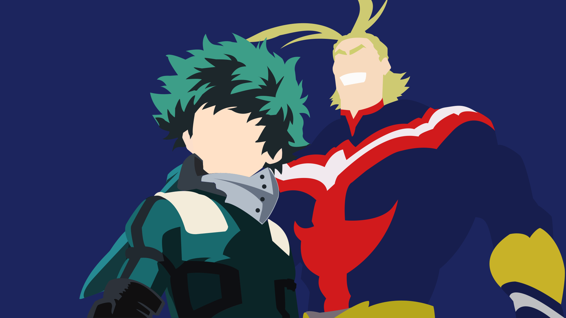 Izuku Deku sfondo rosso, My Hero Academia, 1920x1200 WUXGA, Laptop