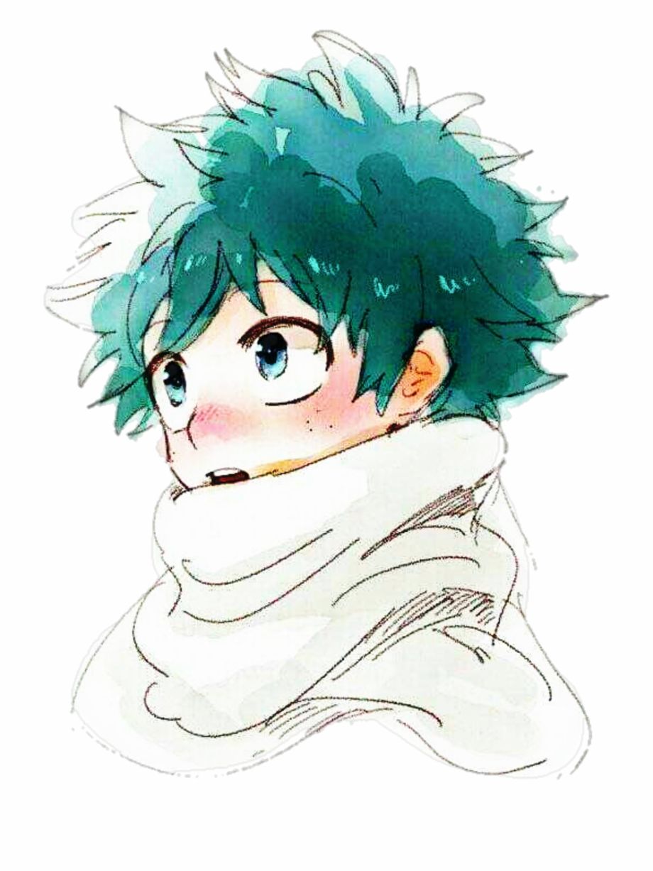 Midoriya Izuku sciarpa bianca, 920x1227 Full HD Verticale, iPhone
