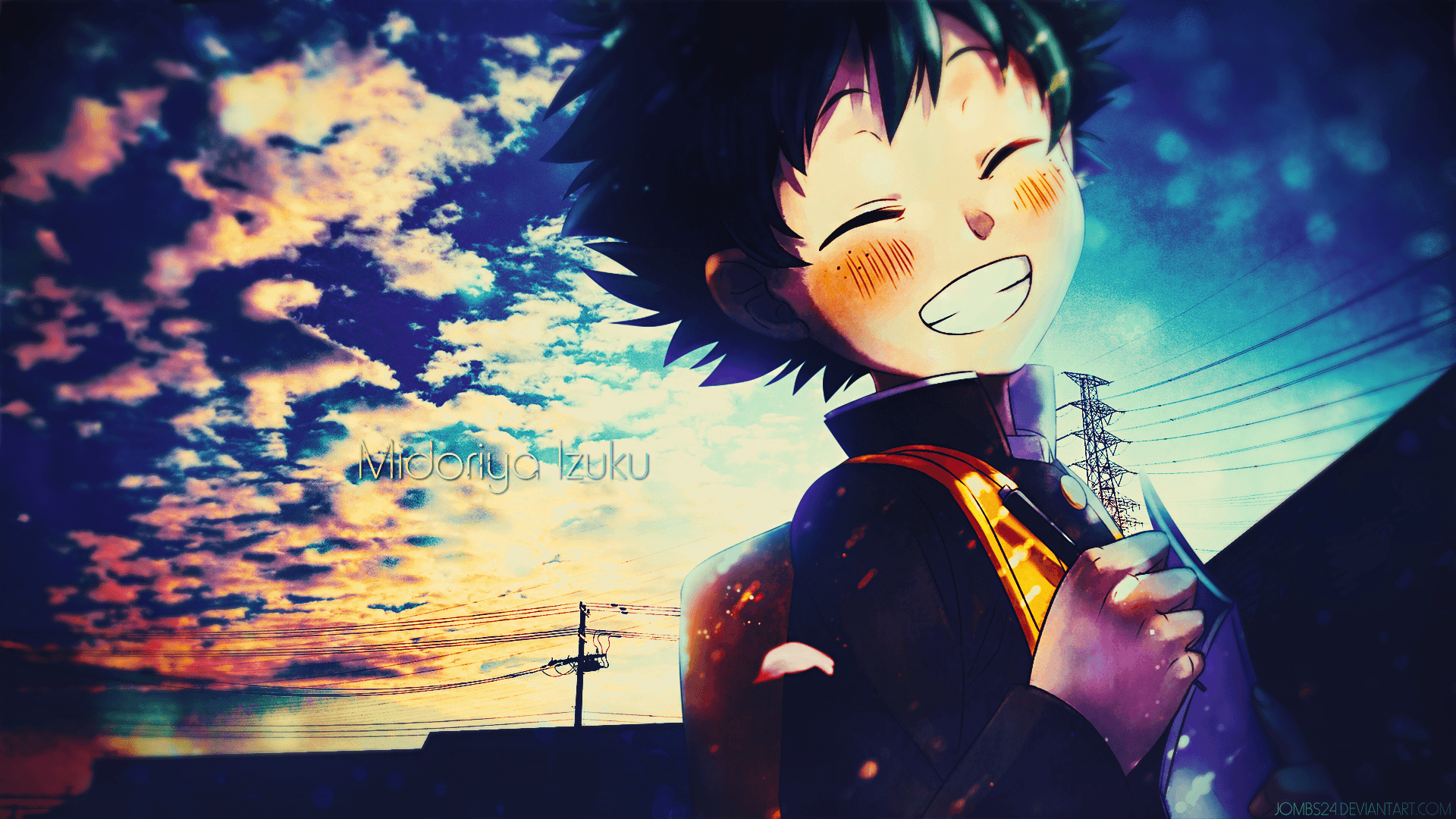 Deku My Hero Academia, 1920x1080 Full HD, Laptop
