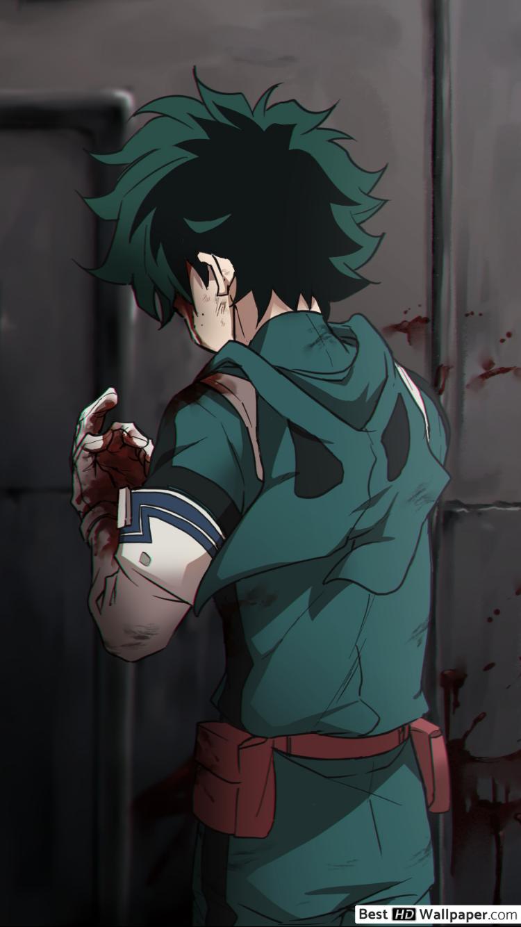 Izuku Midoriya Deku, 750x1334 Verticale, Mobile