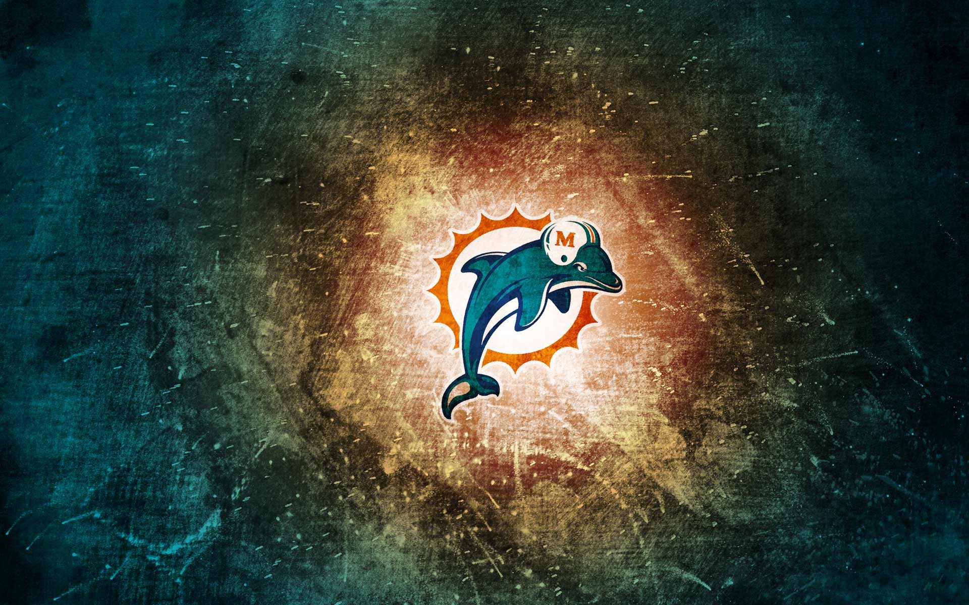 Logo Miami Dolphins texture, 1920x1200 Full HD+, Laptop