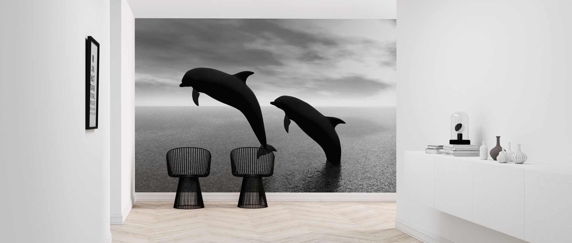 Delfini oceano isola tropicale, 1600x1200 HD Ready, Notebook Gaming