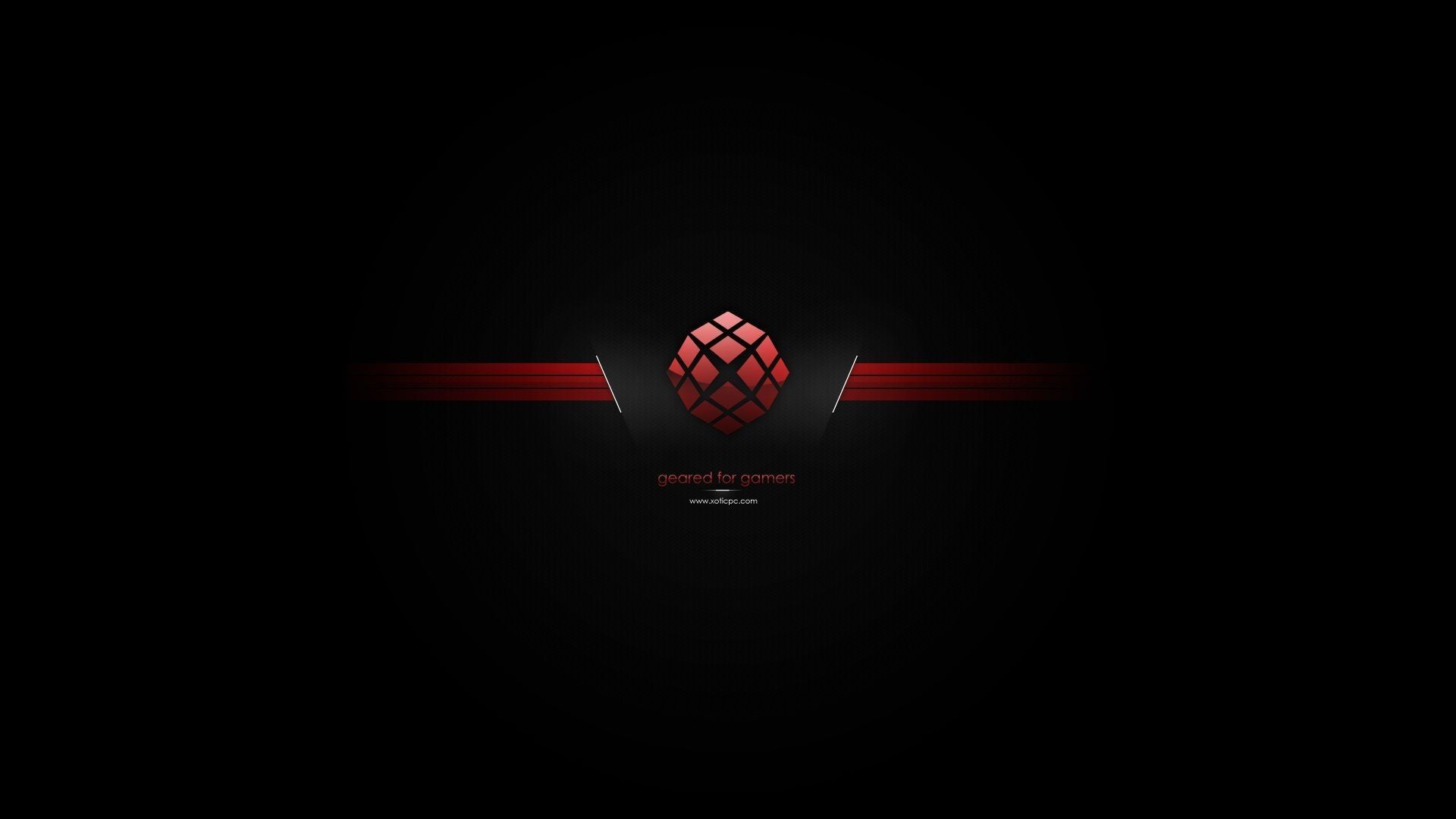 Logo sfera rossa astratta, 1920x1080 1080p, Desktop