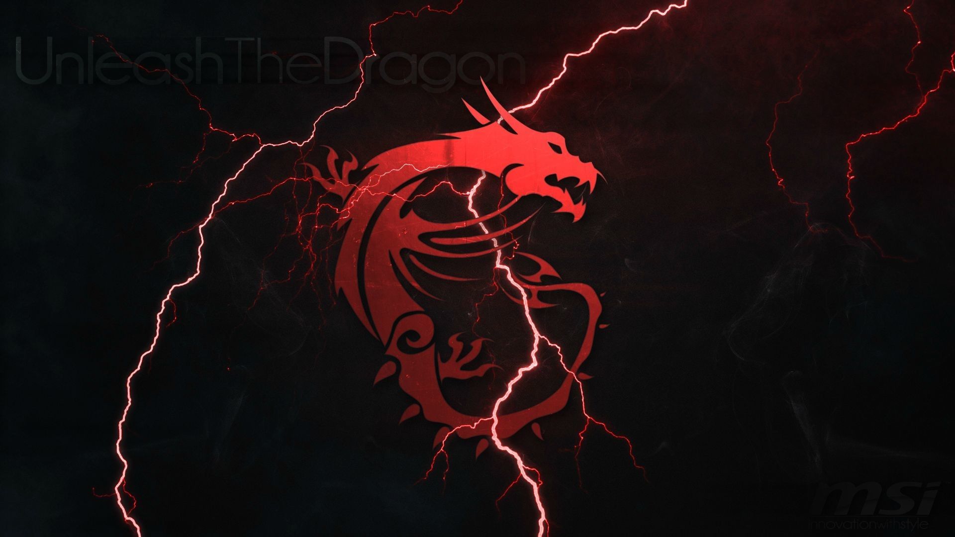 Drago rosso logo MSI, hardware gaming, 1920x1080 Full HD 1080p, Desktop