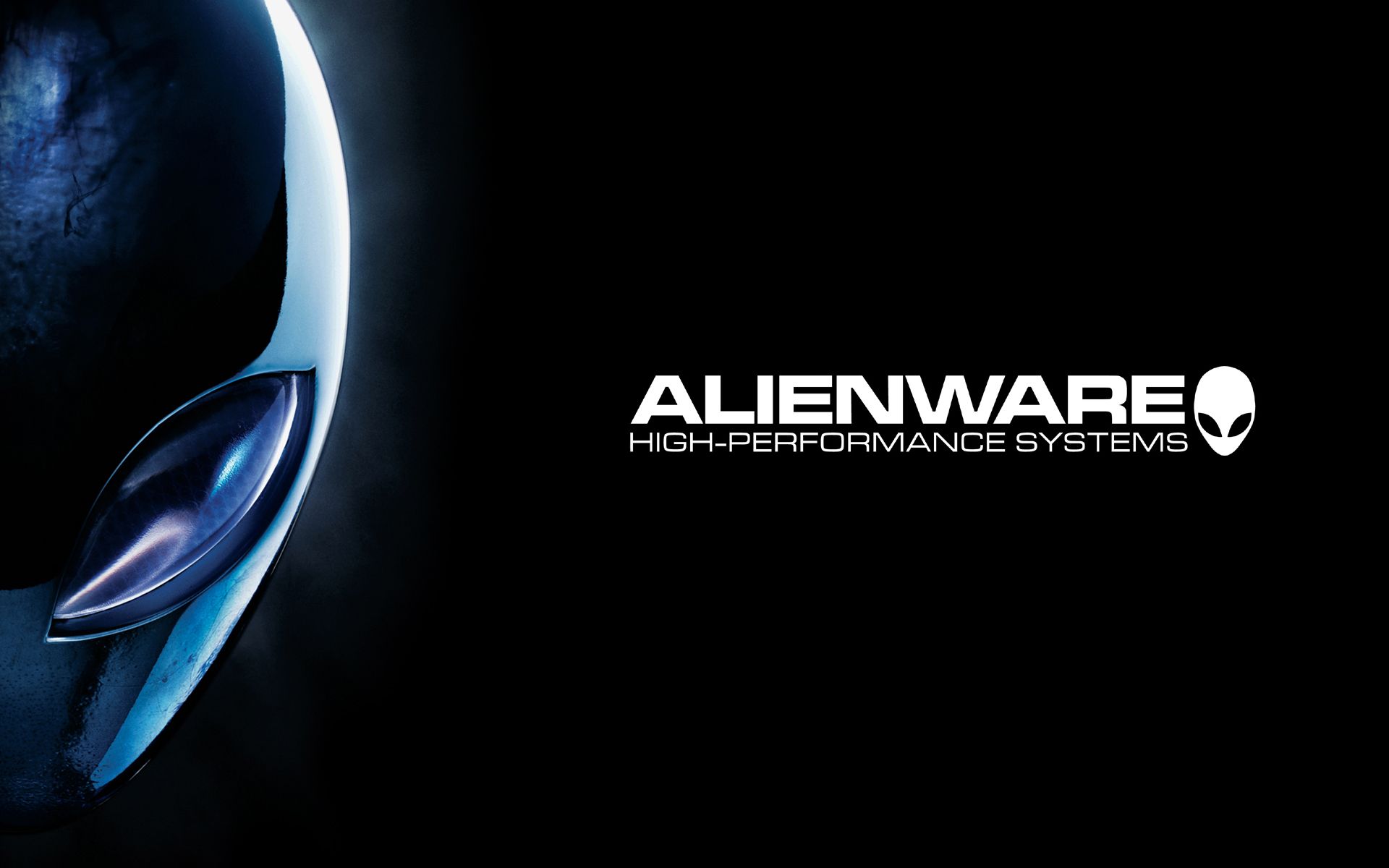 Logo Alienware testa aliena, 1920x1200 WUXGA, PC Desktop