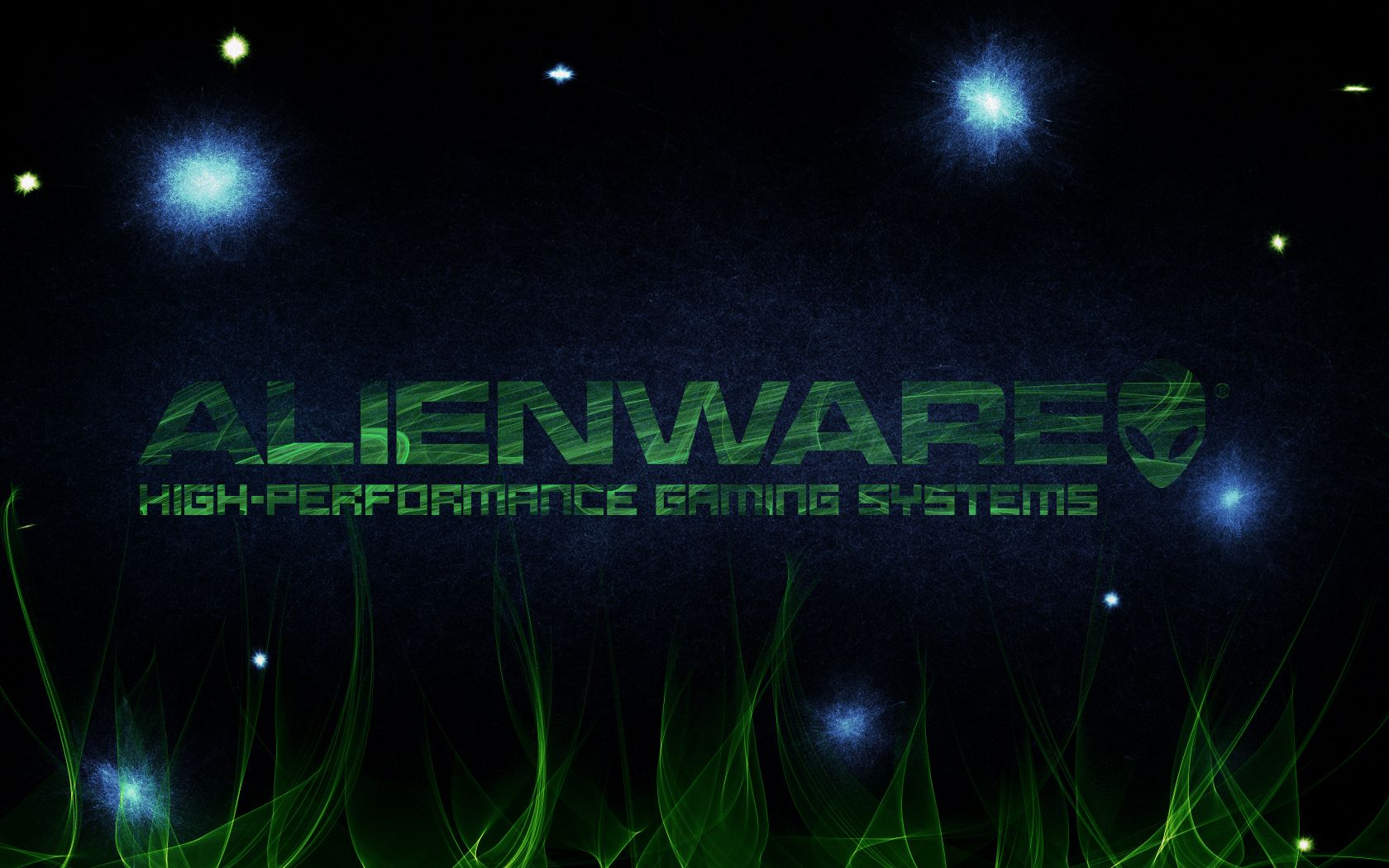 Logo Alienware verde scuro, 1680x1050 HD Ready, Desktop