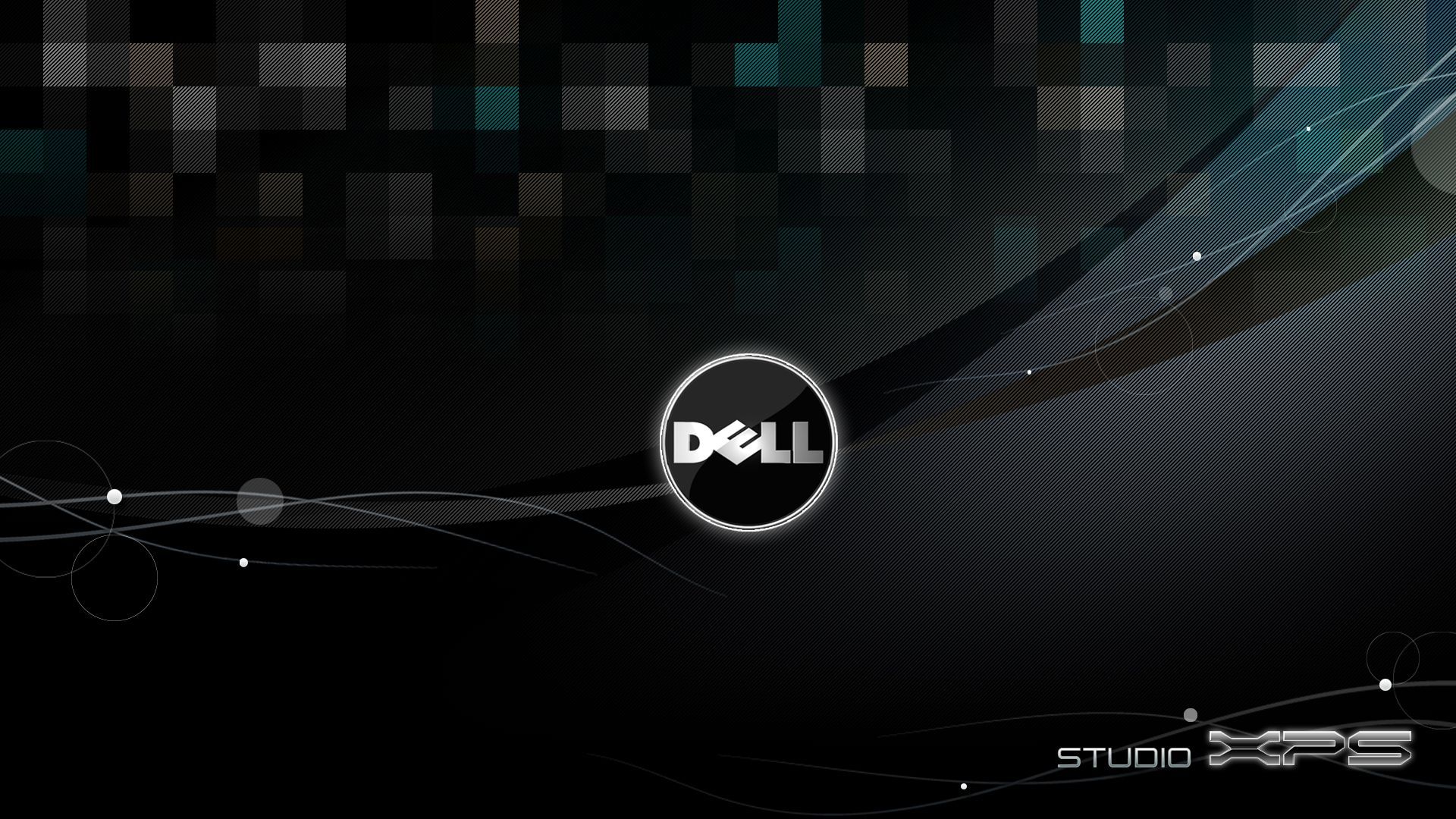 Logo Dell su sfondo scuro, 1920x1080 1080p, PC Desktop