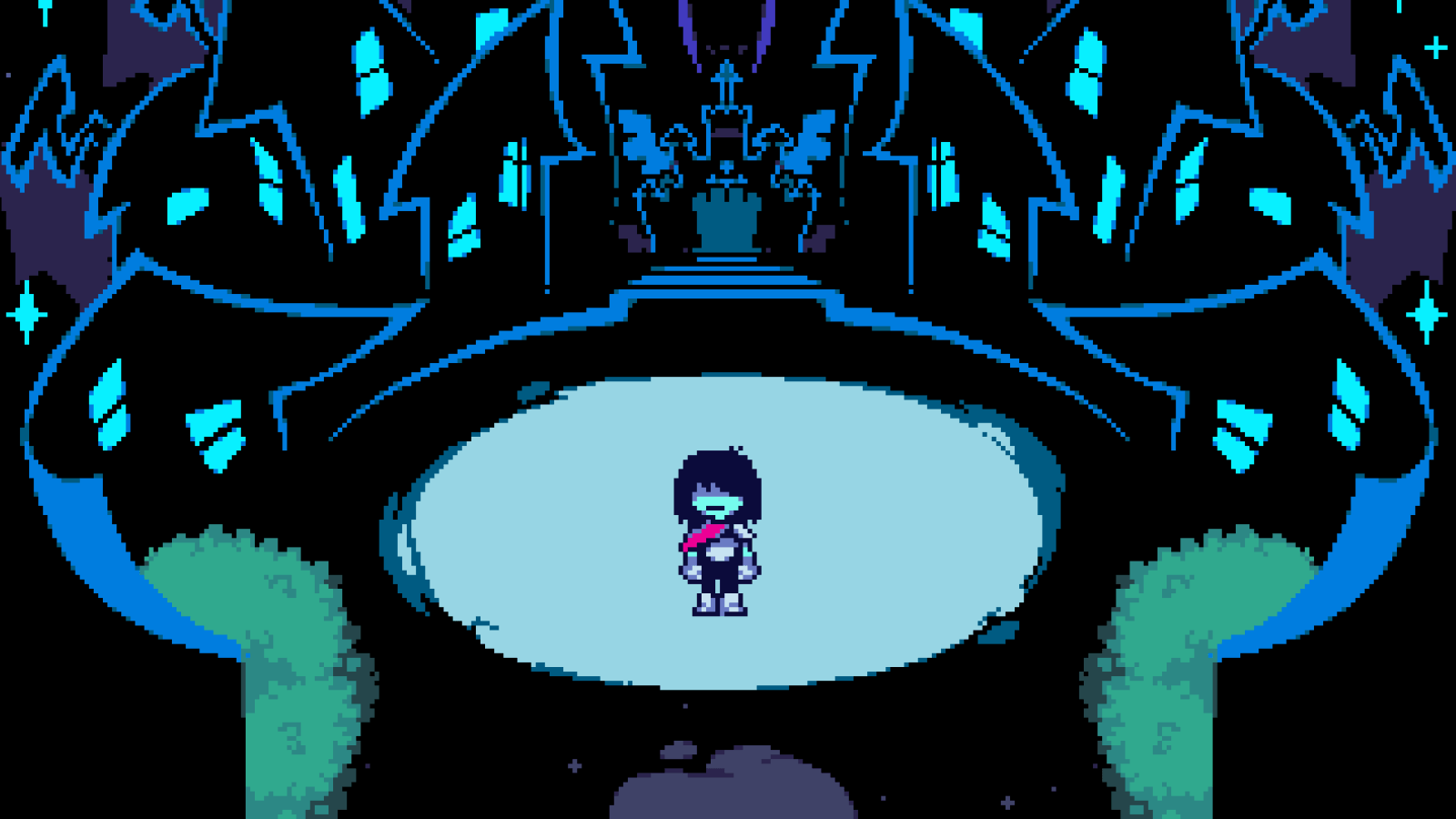 Deltarune personaggio castello scuro, 1600x900 HD, PC