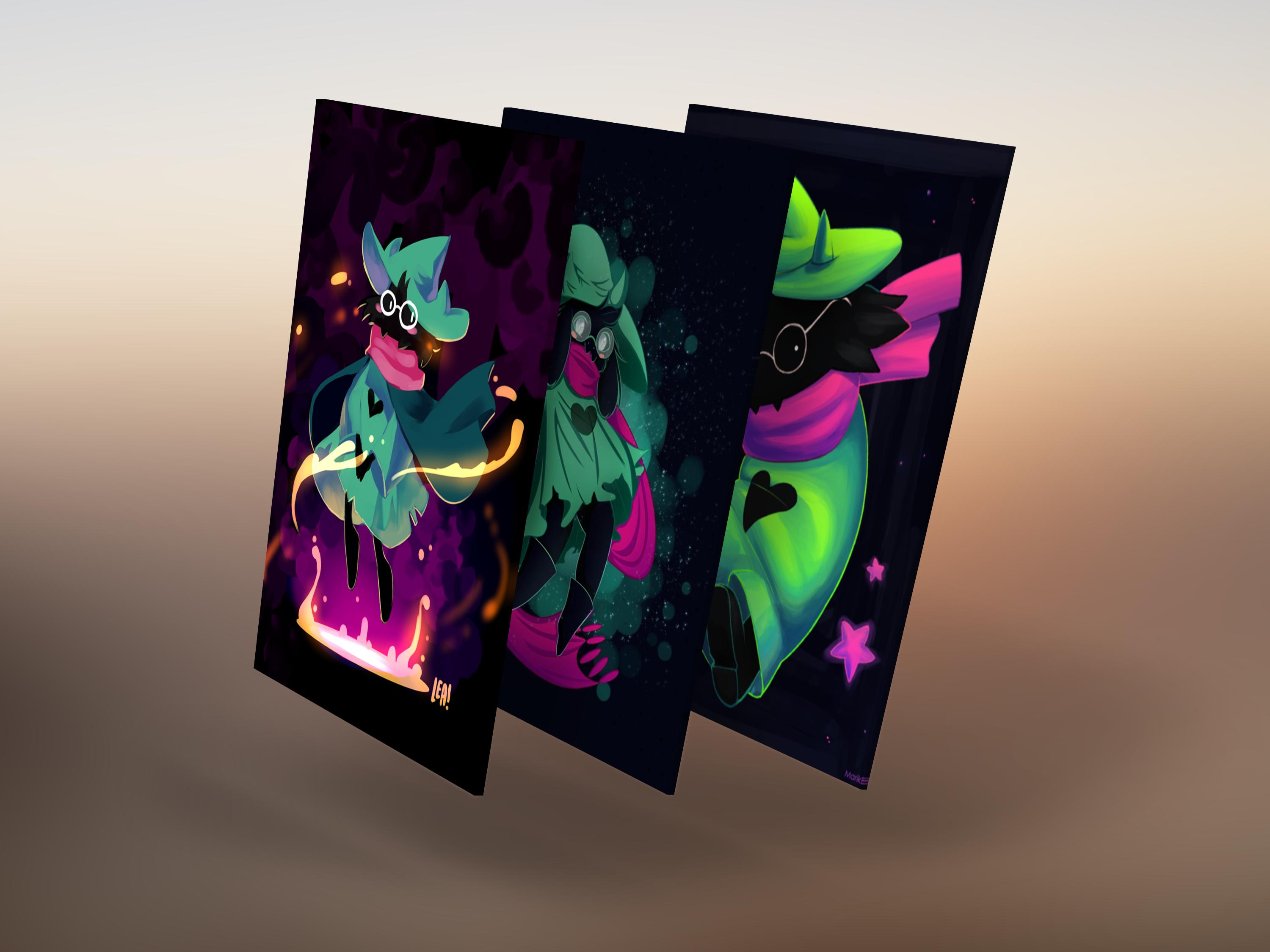 Ralsei, Kris e Susie Deltarune, 1858x1037 900p, PC Desktop