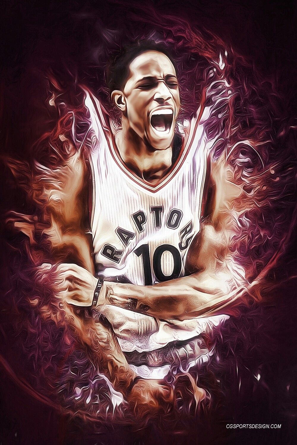 DeMar DeRozan Toronto Raptors, basket, 1000x1500 Full HD Verticale, iPhone