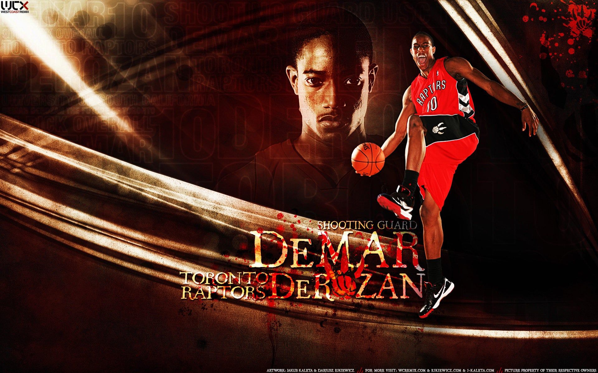 DeMar DeRozan Toronto Raptors, 1920x1200 Full HD+, Desktop