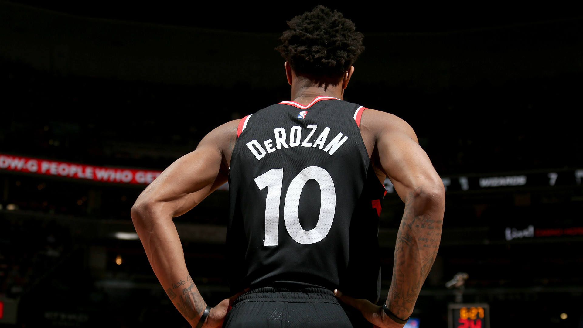 DeMar DeRozan maglia Raptors, 1920x1080 Full HD, PC Desktop